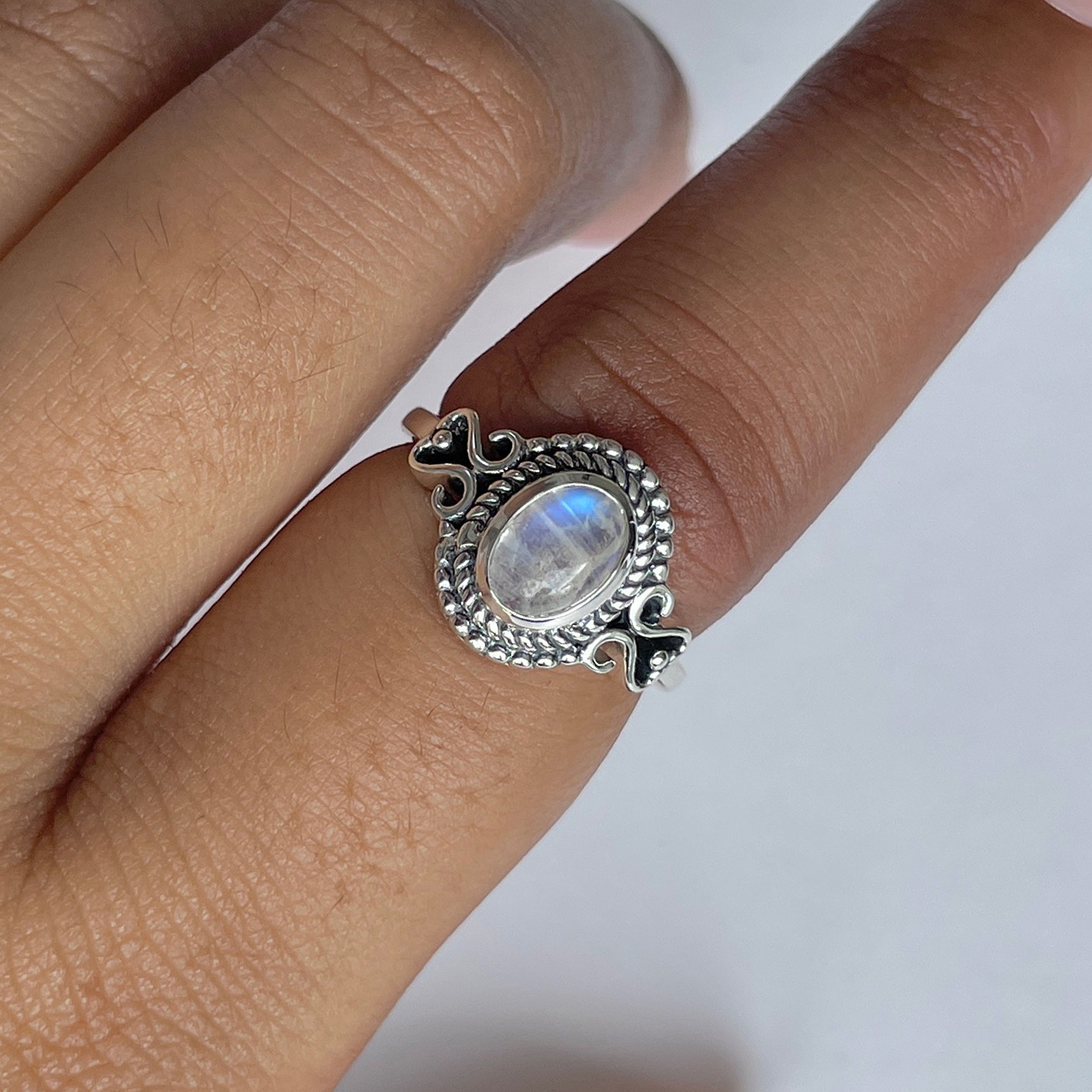 Moonstone Ring-(RBM-RDR-762.)