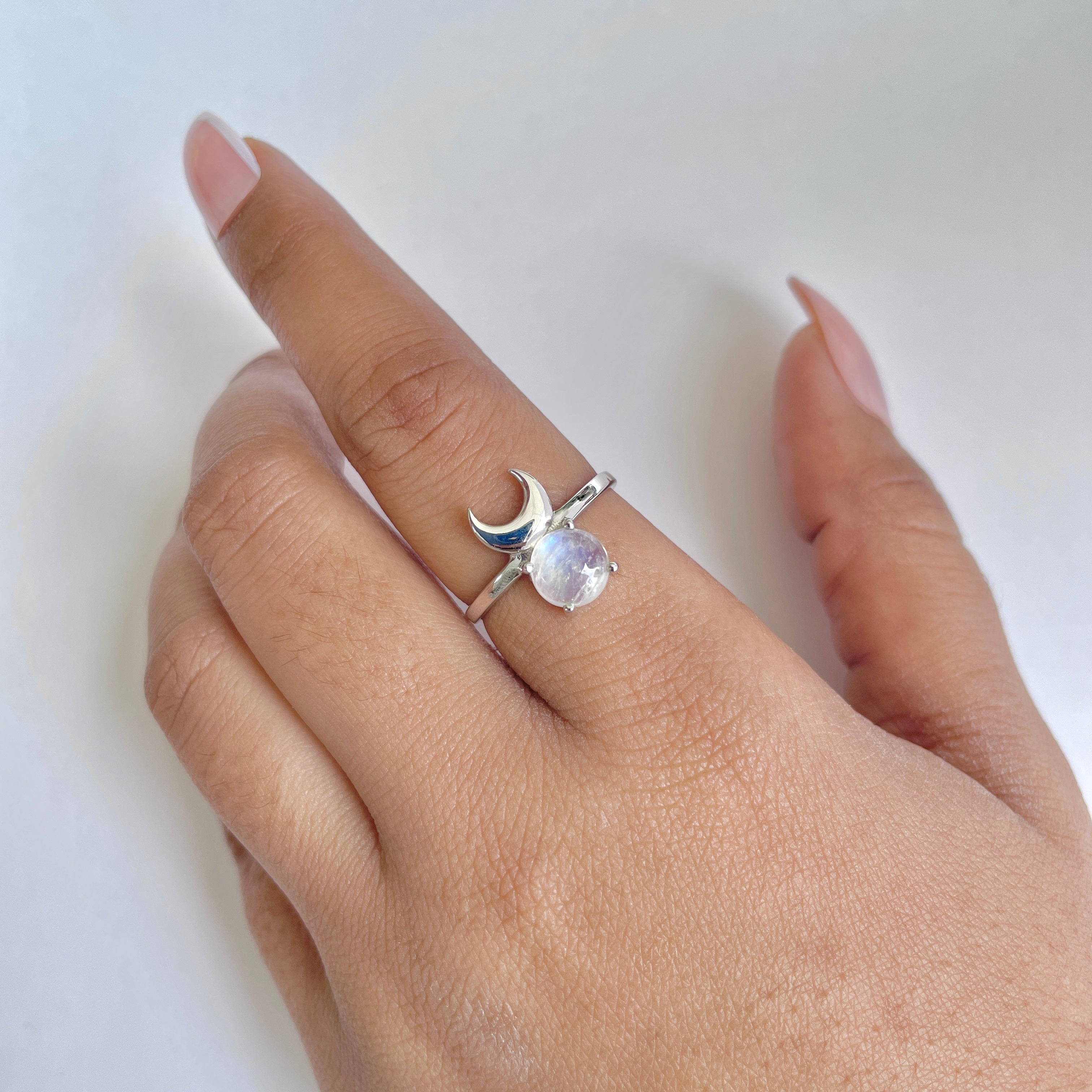 Moonstone Ring-(RBM-RDR-803.)