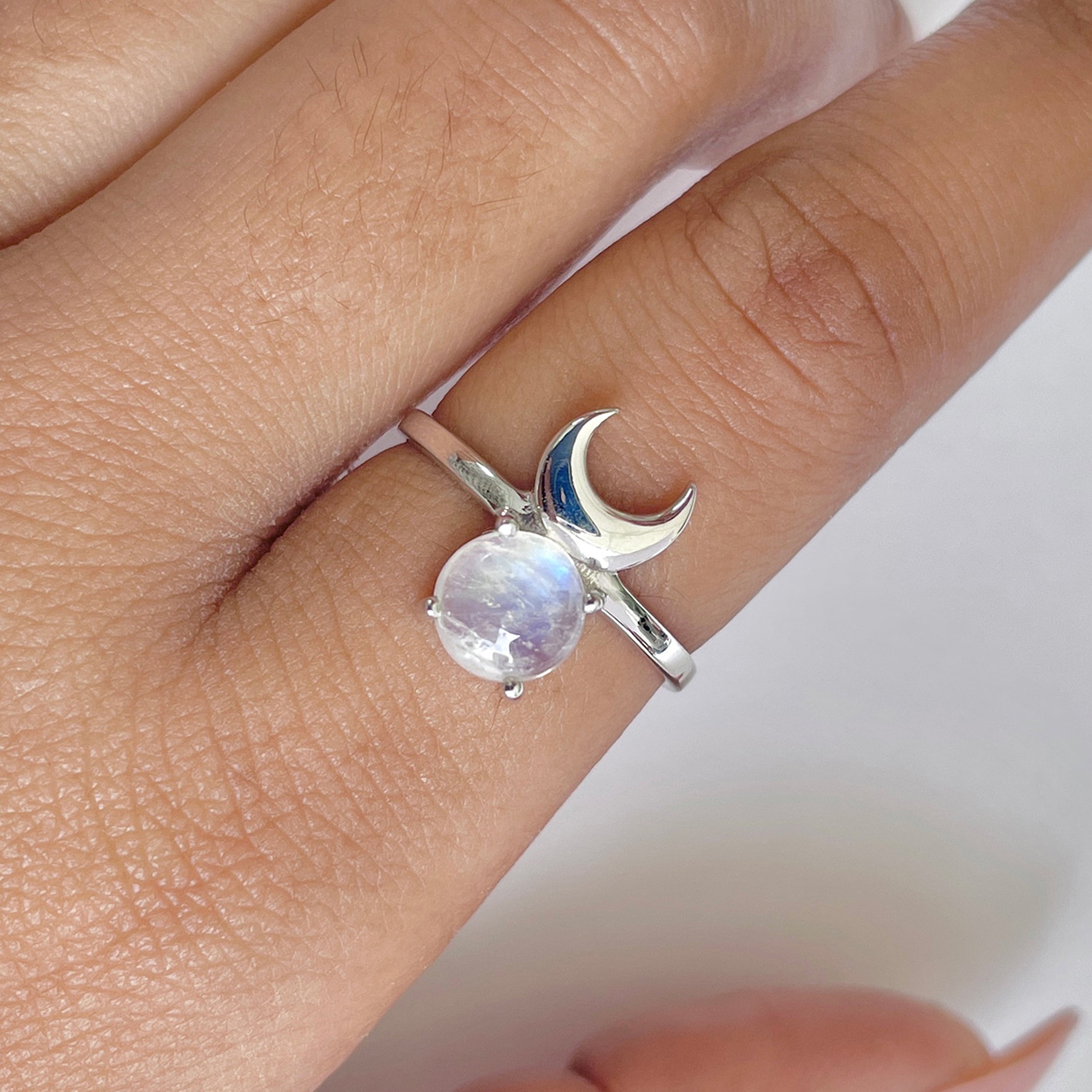 Moonstone Ring-(RBM-RDR-803.)