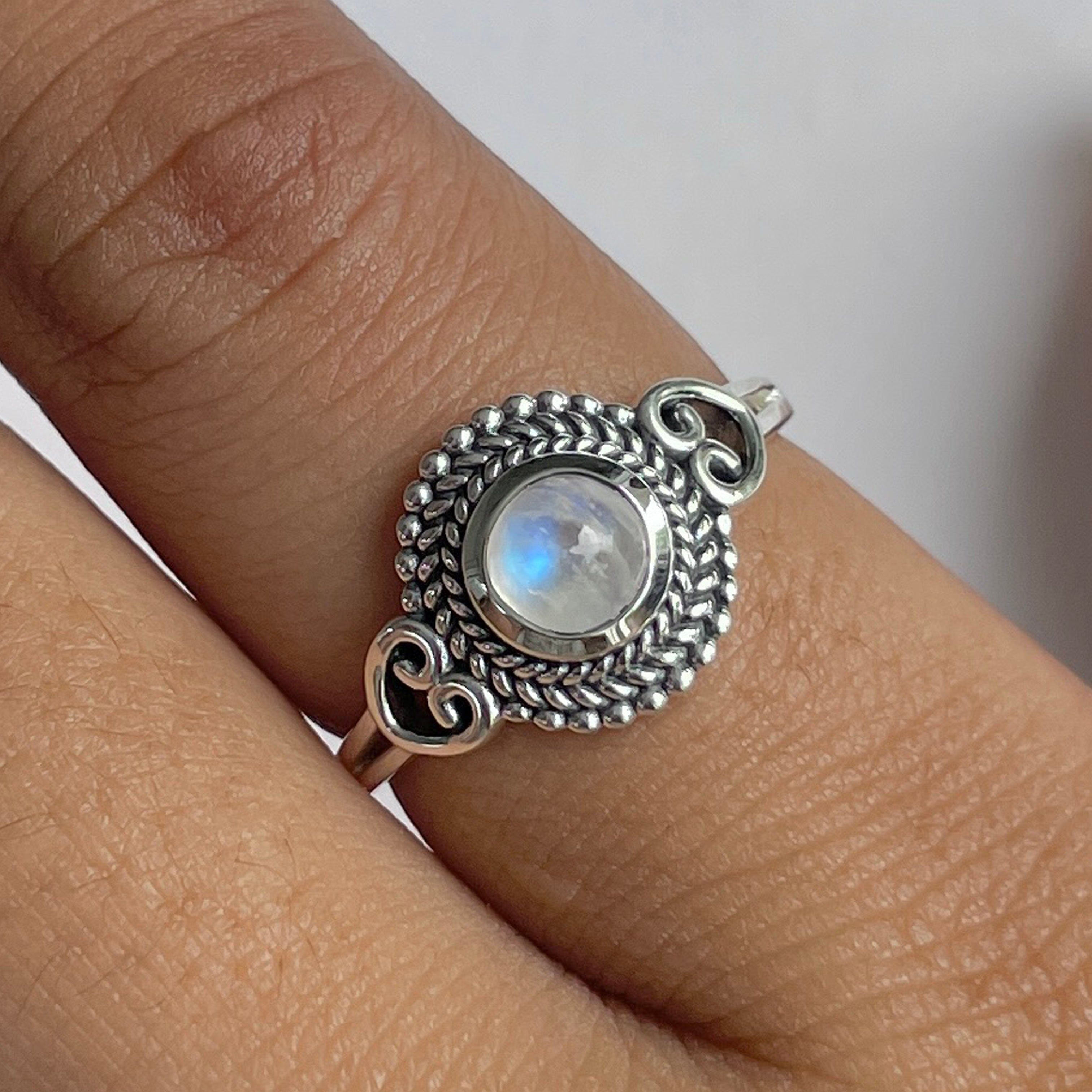 Moonstone Ring-(RBM-RDR-825.)