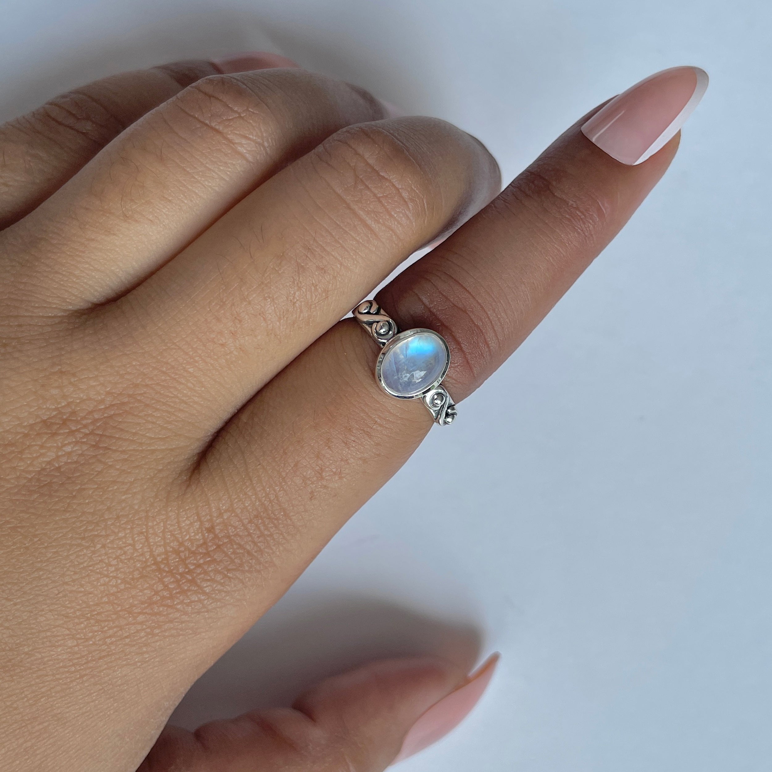 Moonstone Ring-(RBM-RDR-870.)