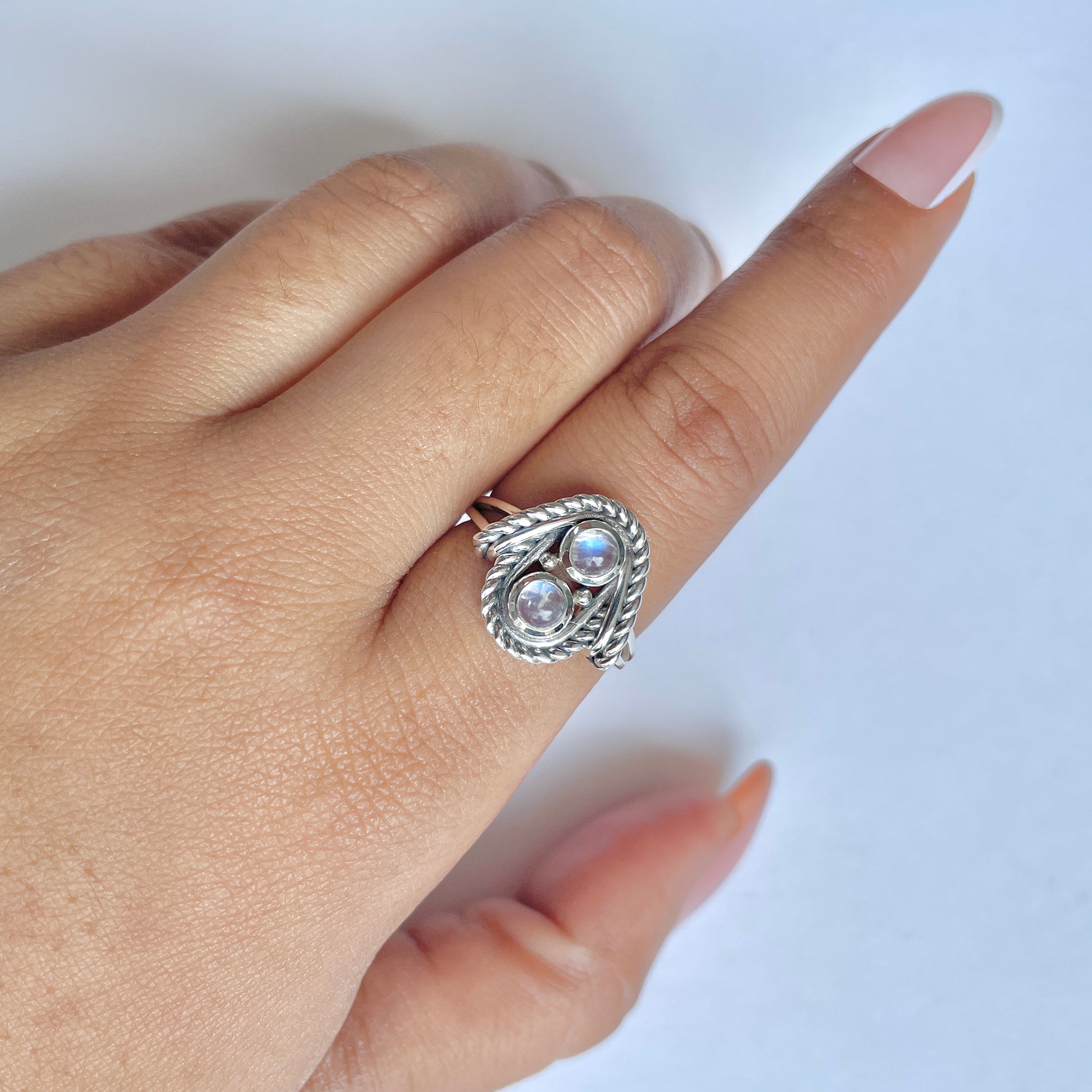 Moonstone Ring-(RBM-RDR-906.)