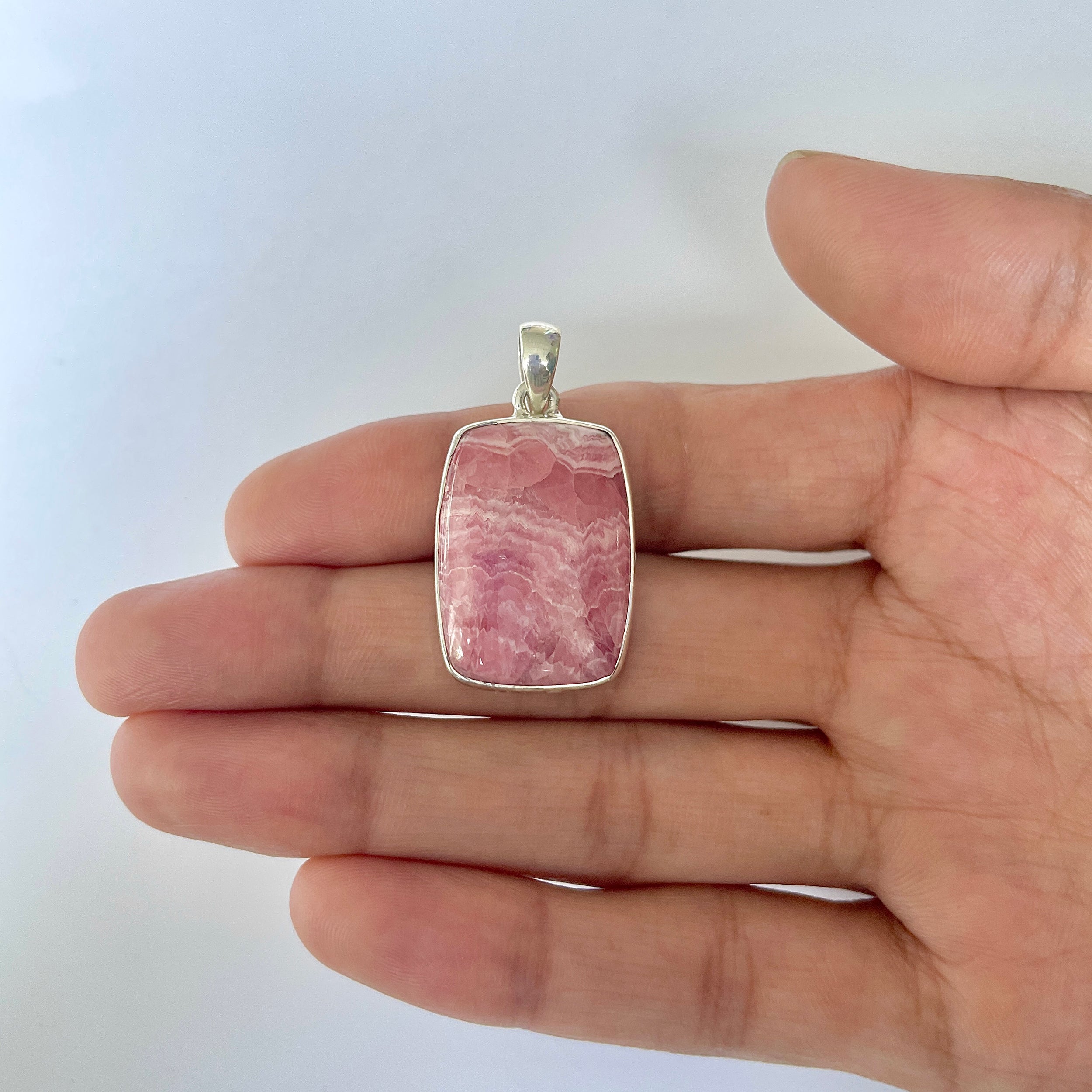 Rhodochrosite Pendant-(RDC-1-12)