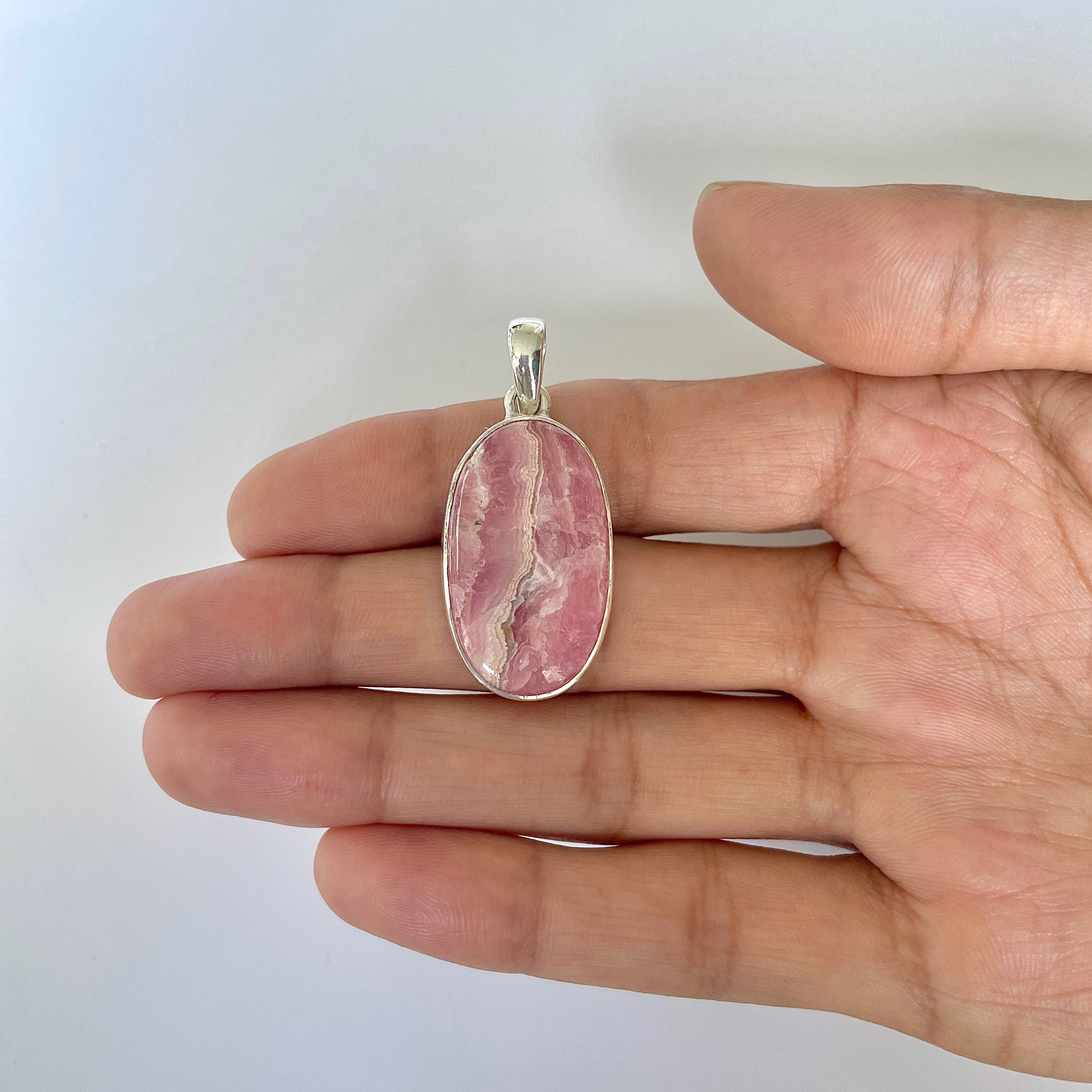 Rhodochrosite Pendant-(RDC-1-15)