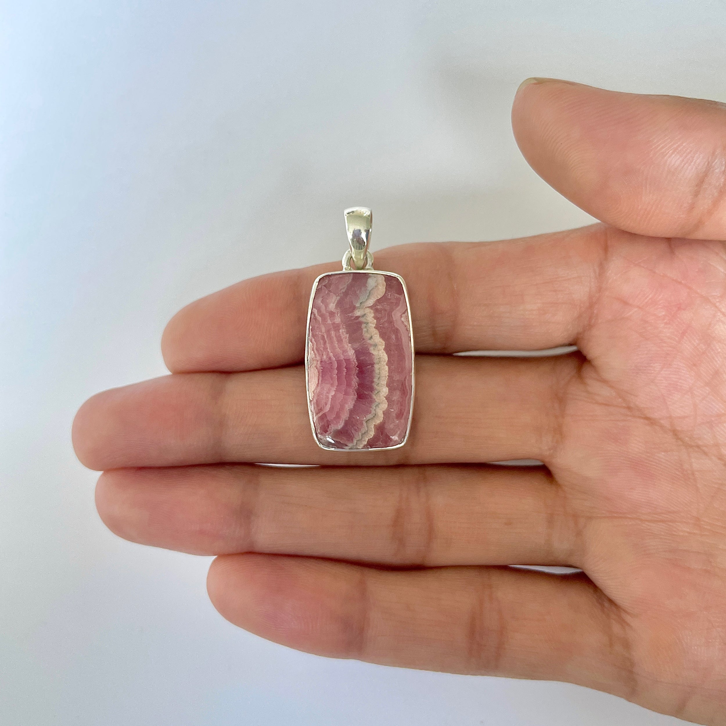 Rhodochrosite Pendant-(RDC-1-24)