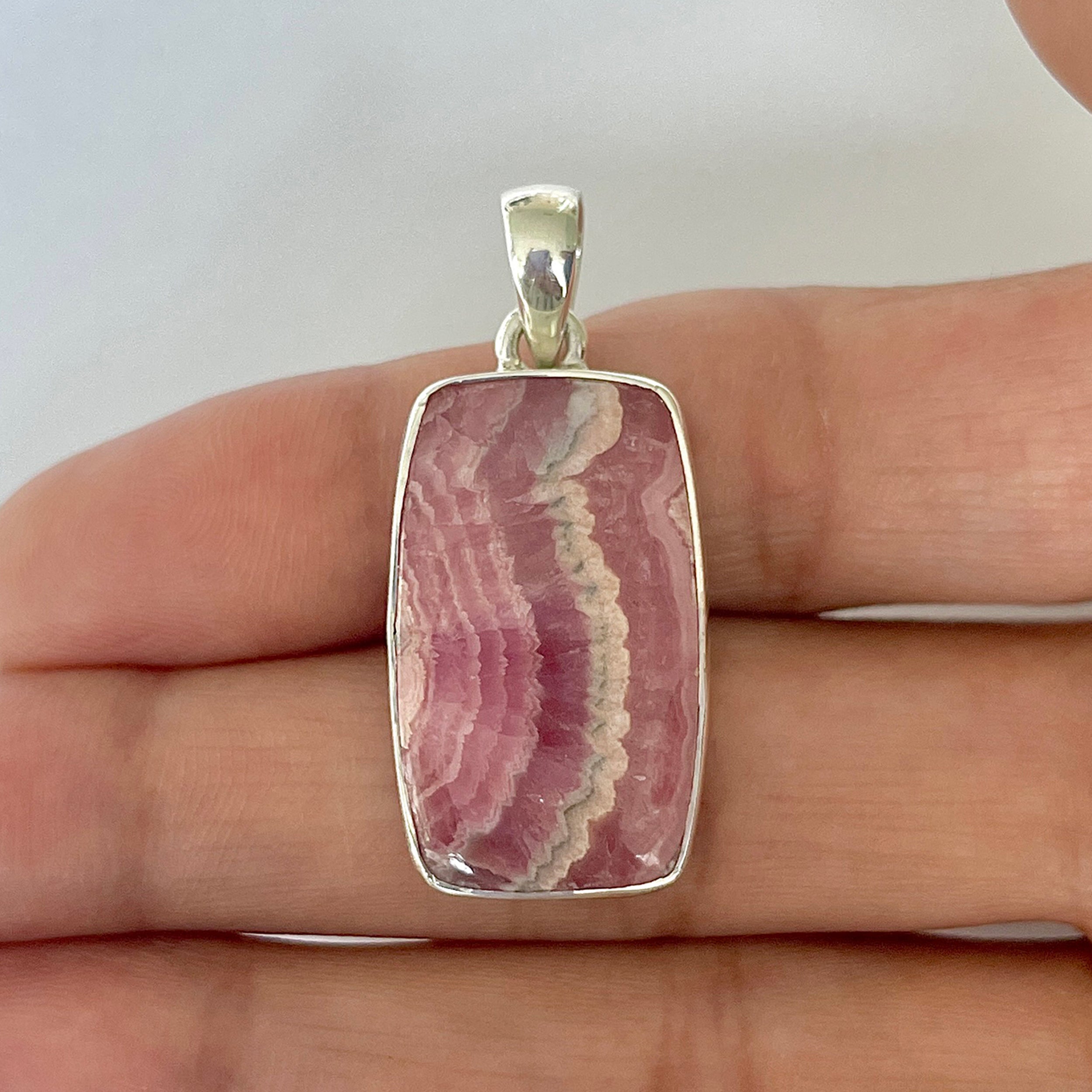 Rhodochrosite Pendant-(RDC-1-24)