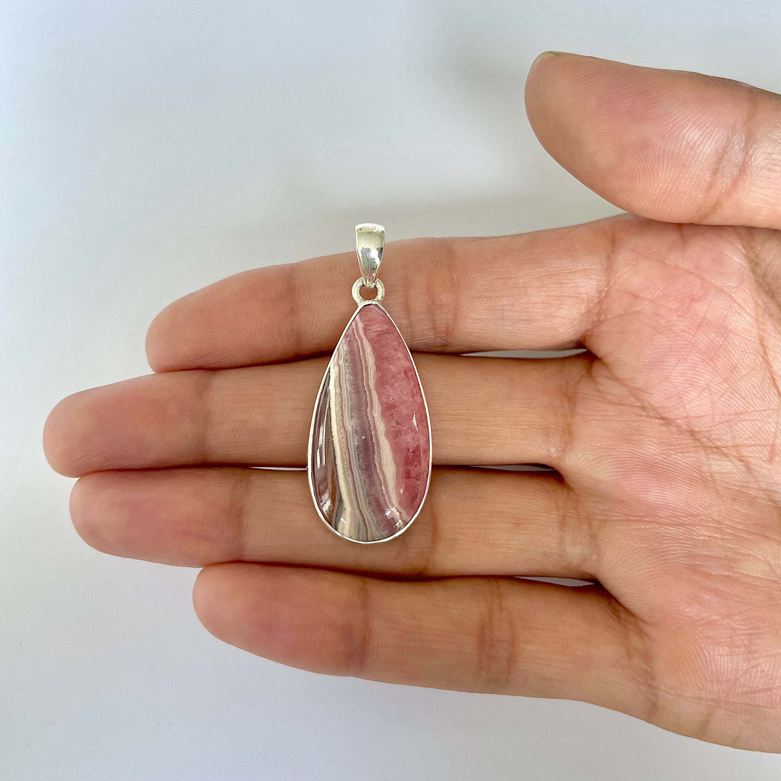 Rhodochrosite Pendant-(RDC-1-29)