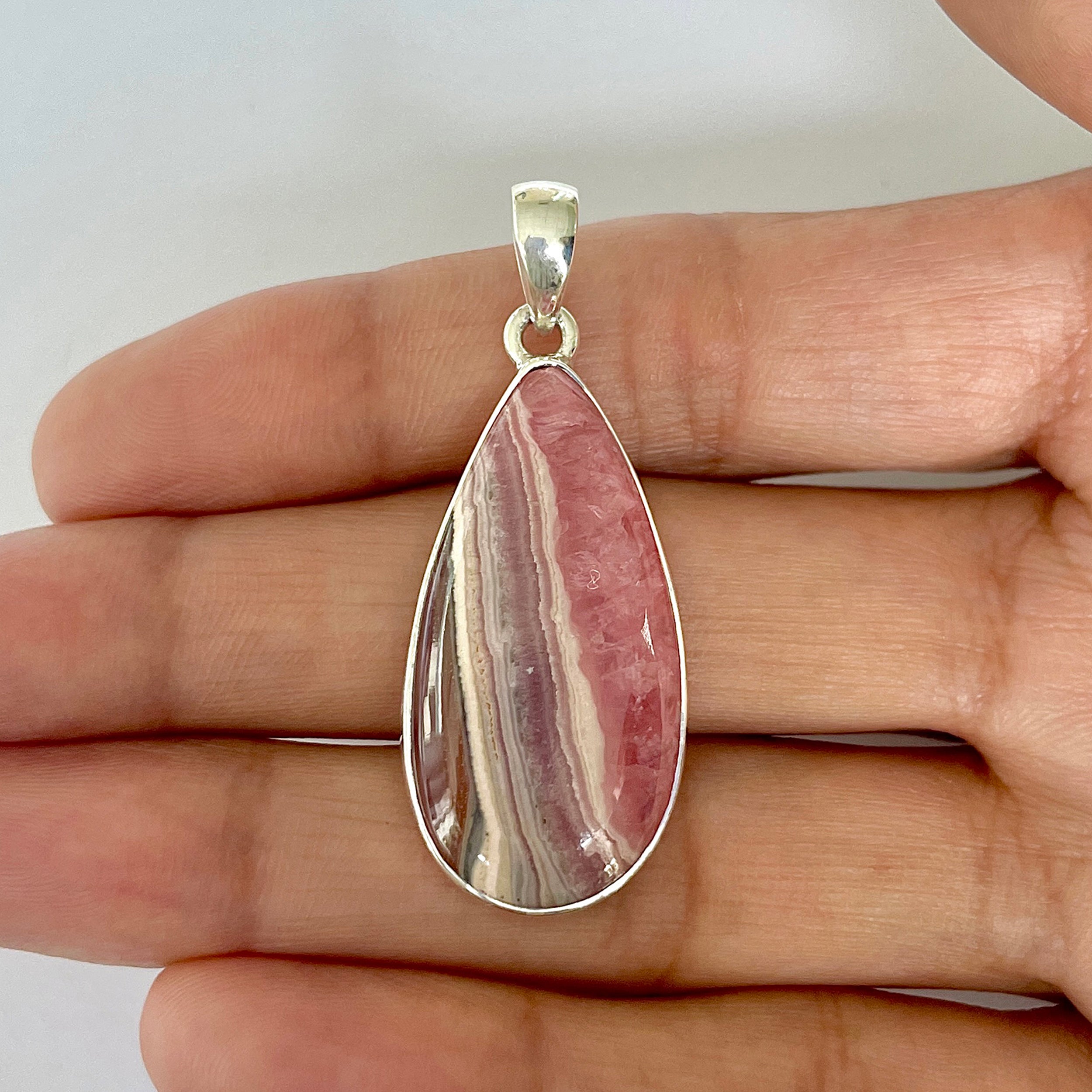 Rhodochrosite Pendant-(RDC-1-29)