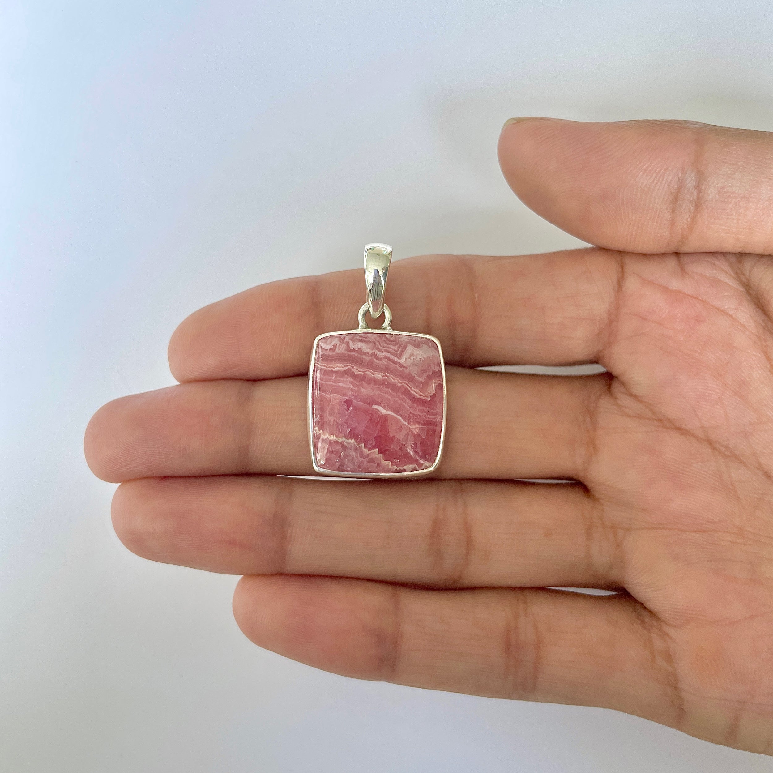 Rhodochrosite Pendant-(RDC-1-3)