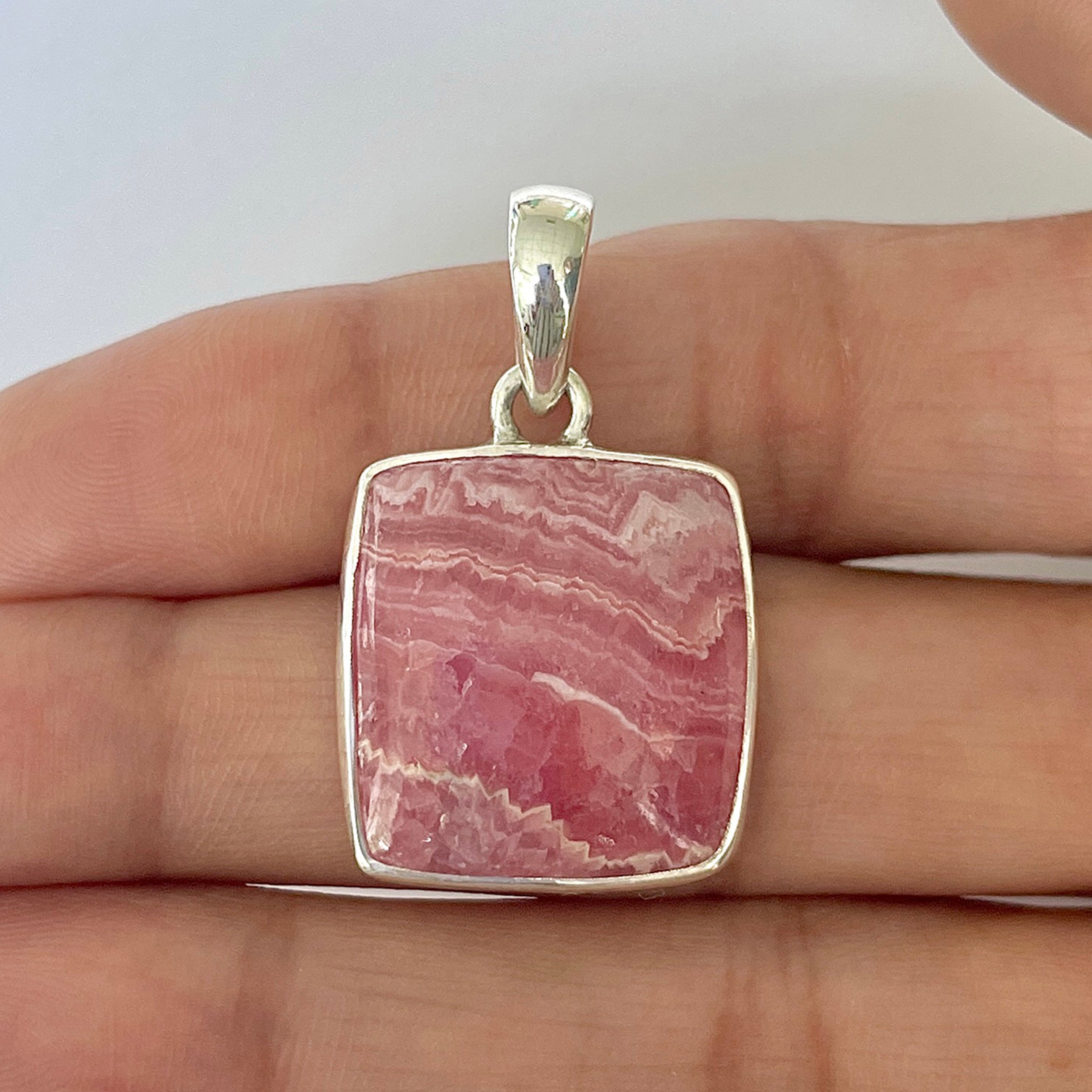 Rhodochrosite Pendant-(RDC-1-3)
