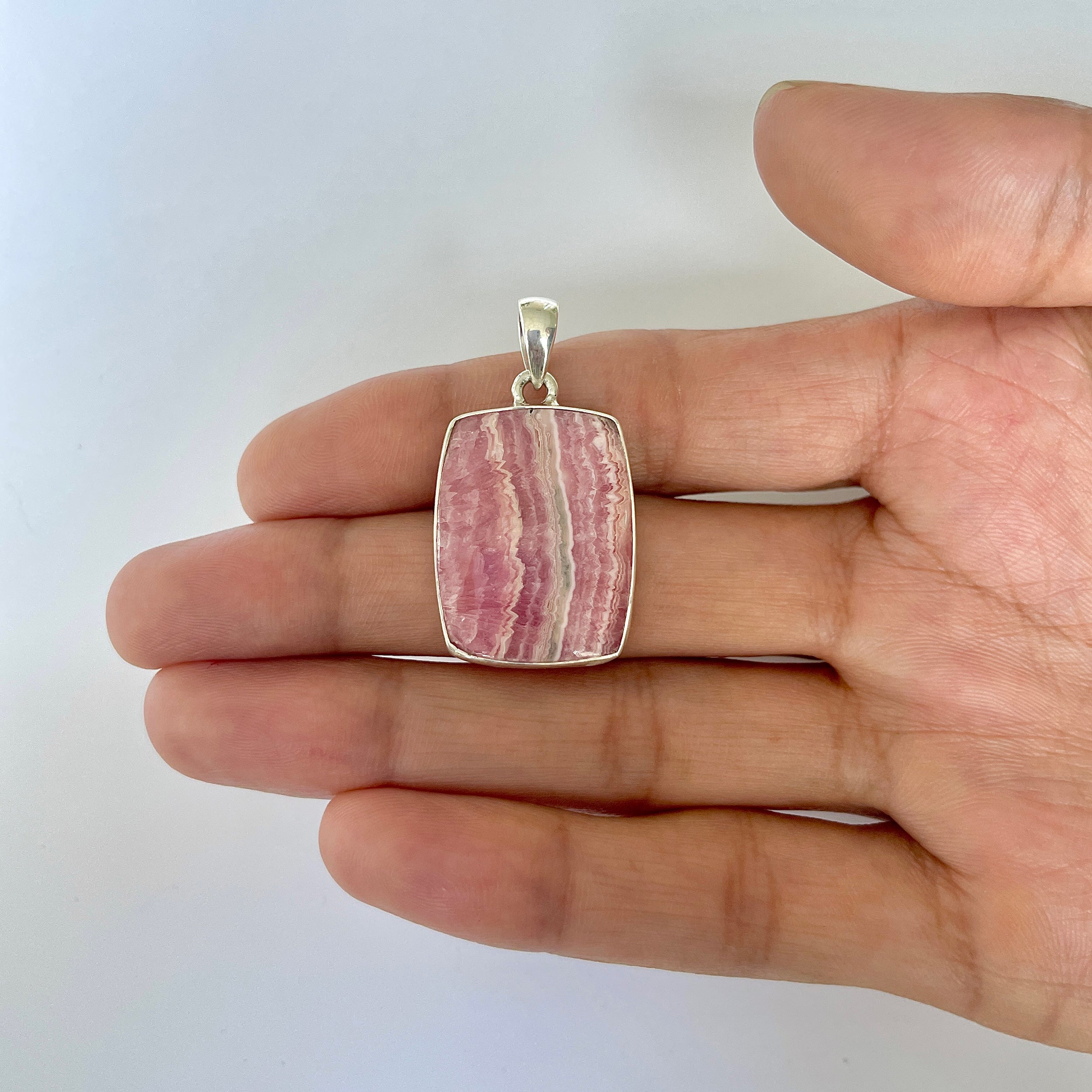Rhodochrosite Pendant-(RDC-1-33)