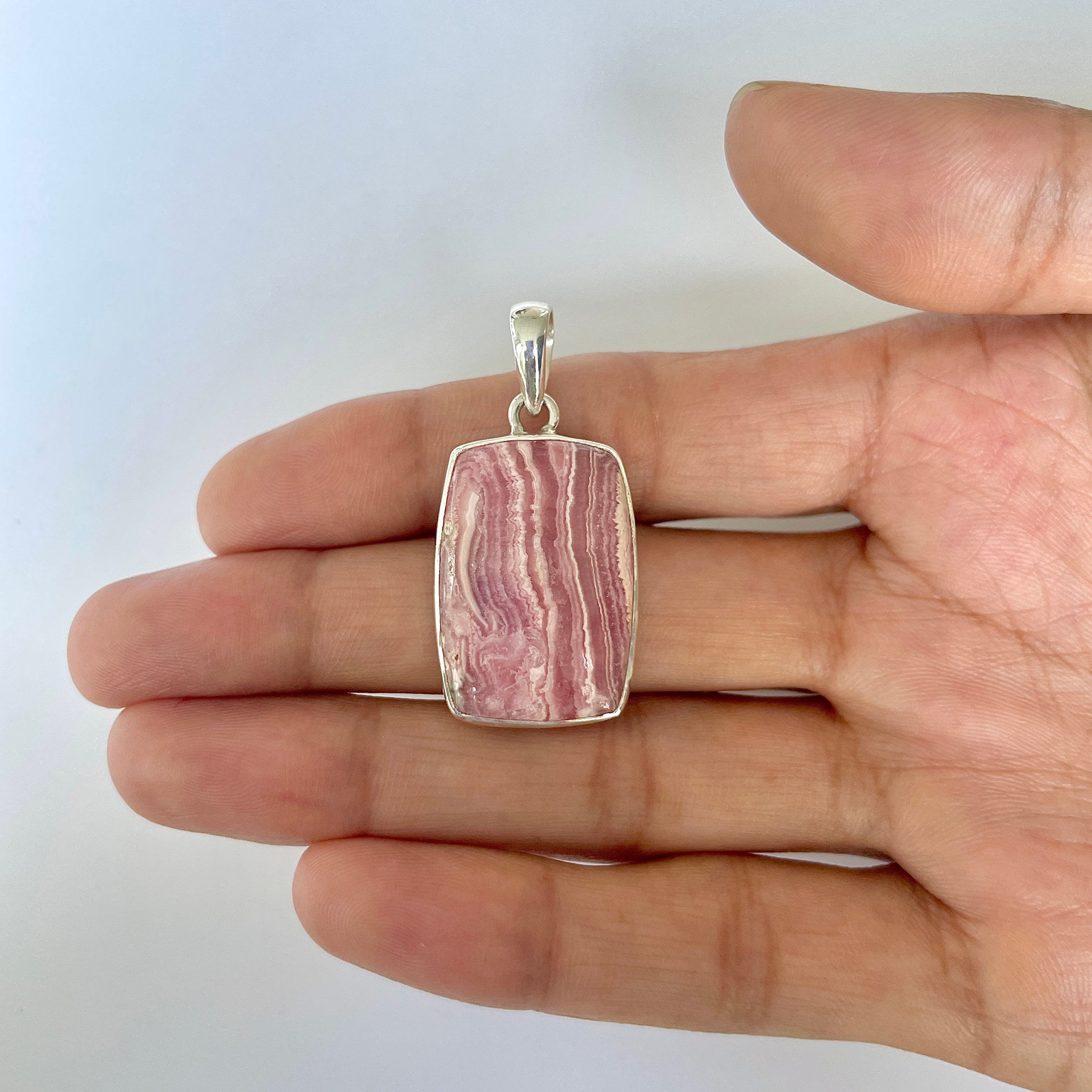 Rhodochrosite Pendant-(RDC-1-43)