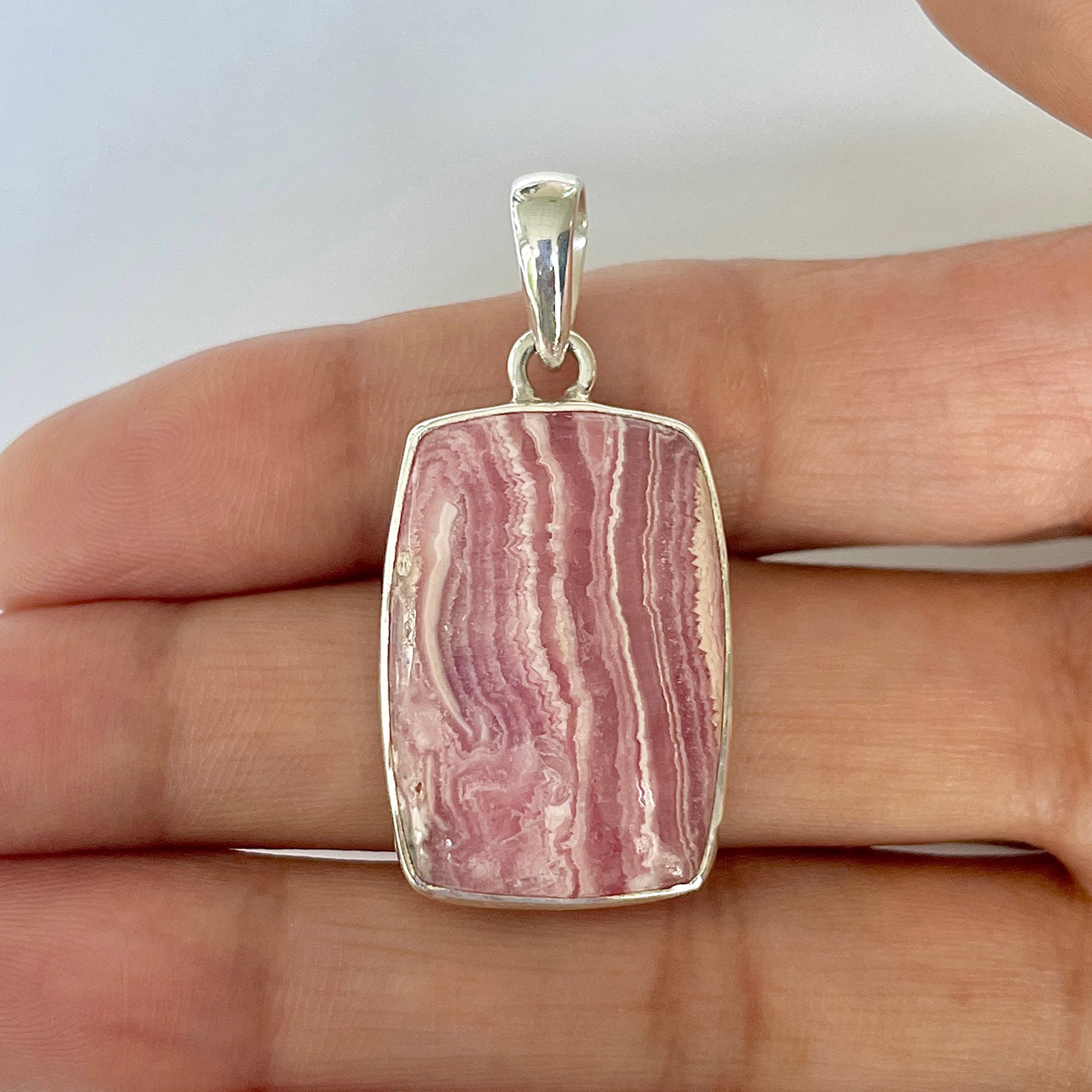 Rhodochrosite Pendant-(RDC-1-43)