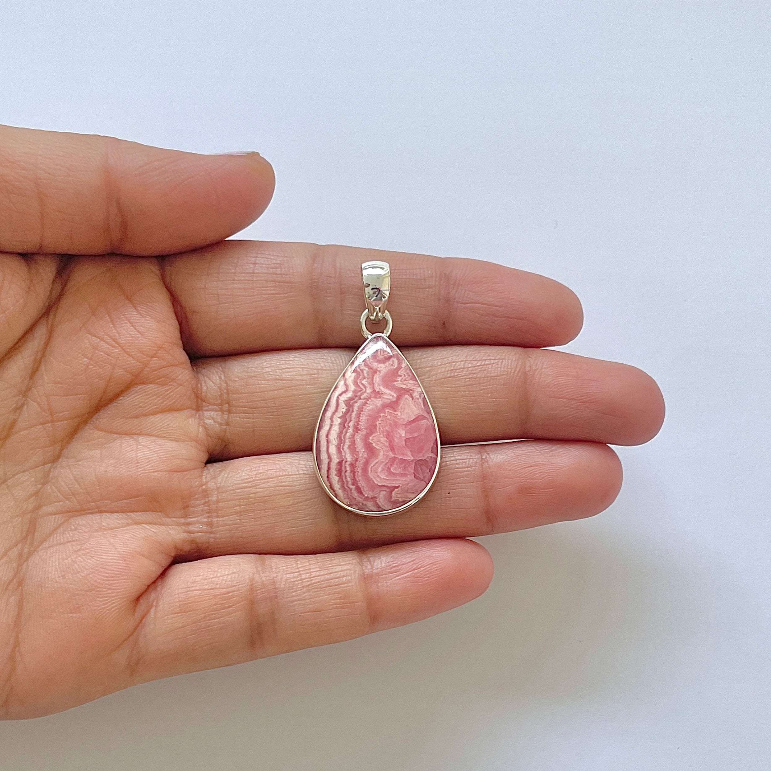 Rhodochrosite Pendant-(RDC-1-45)
