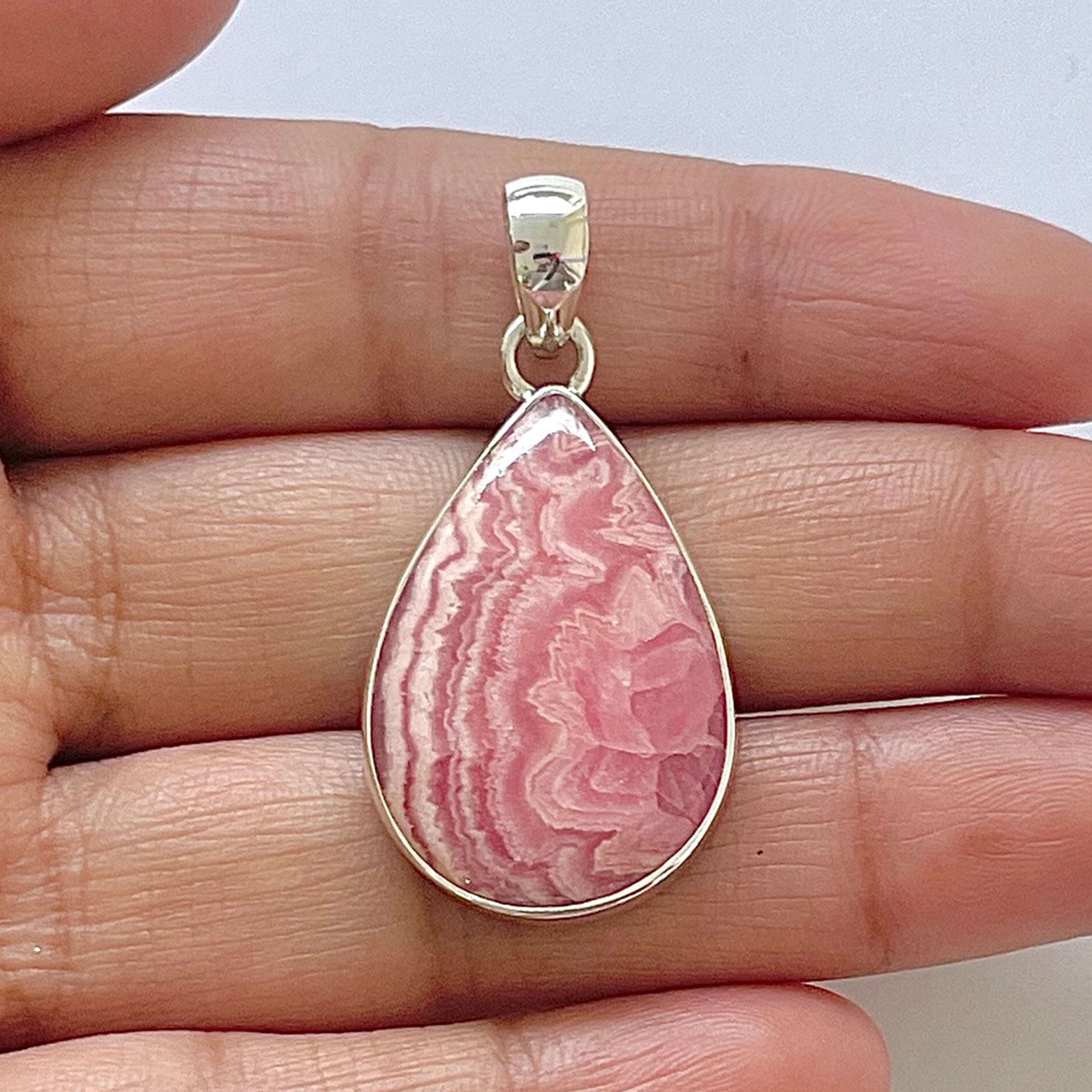 Rhodochrosite Pendant-(RDC-1-45)