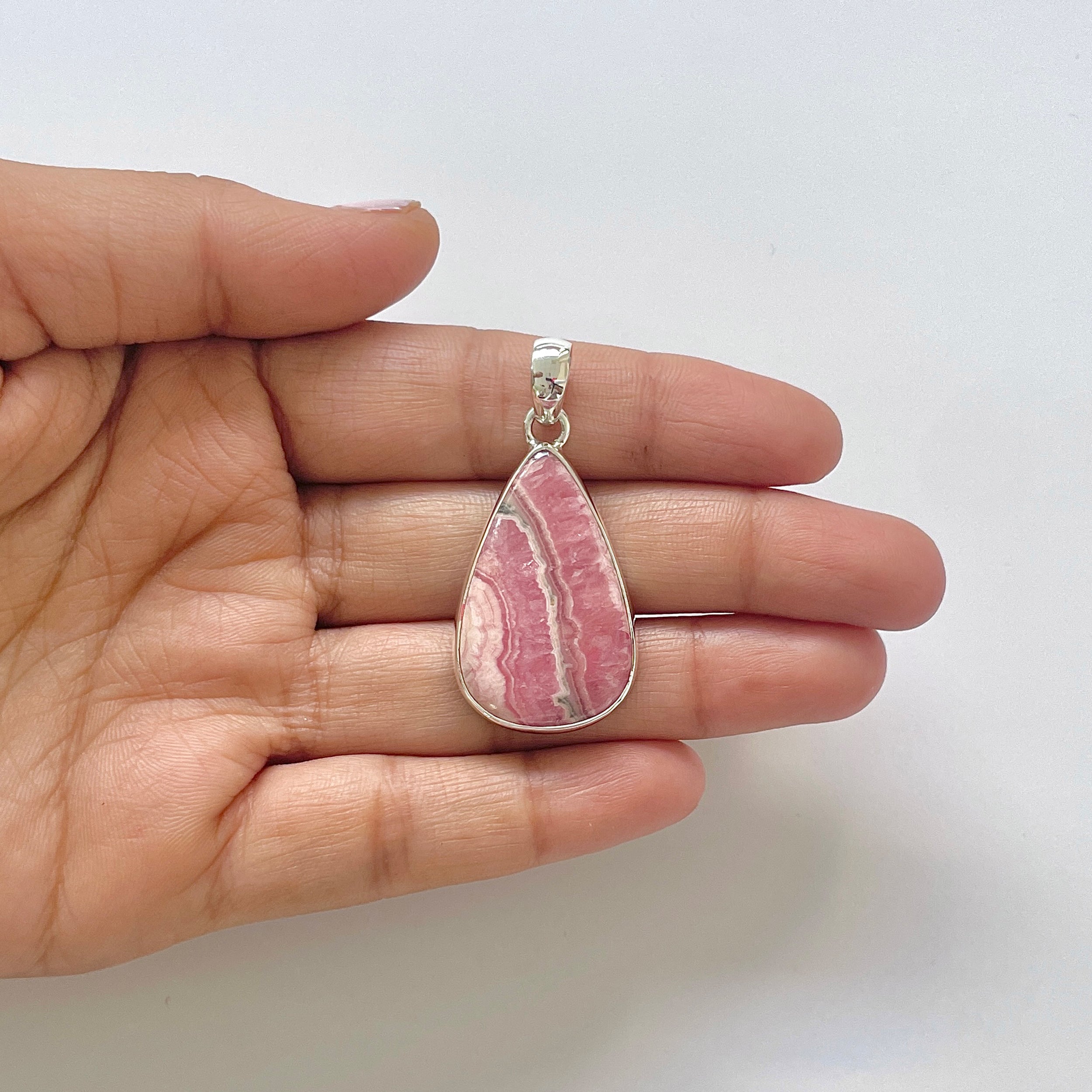 Rhodochrosite Pendant-(RDC-1-46)