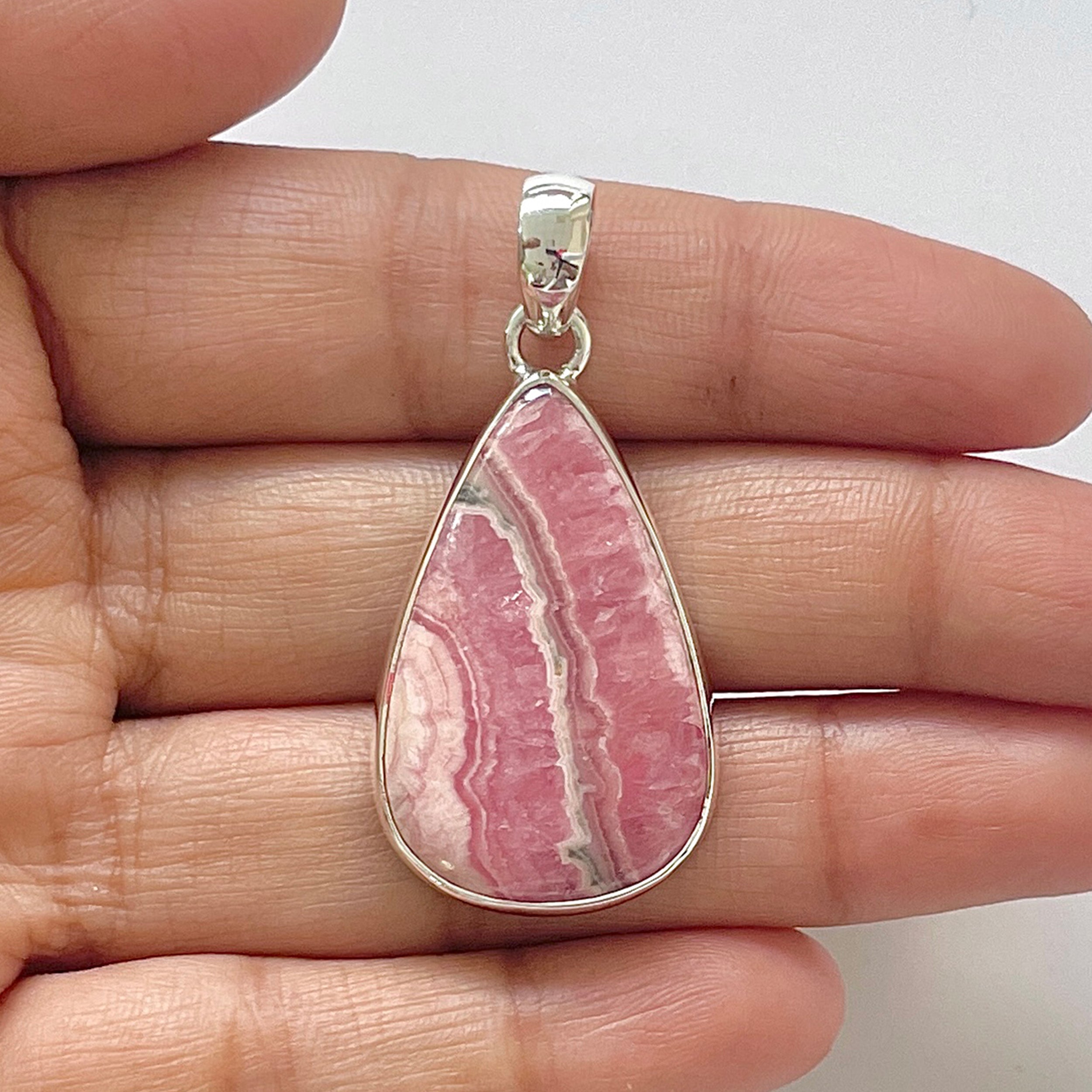 Rhodochrosite Pendant-(RDC-1-46)