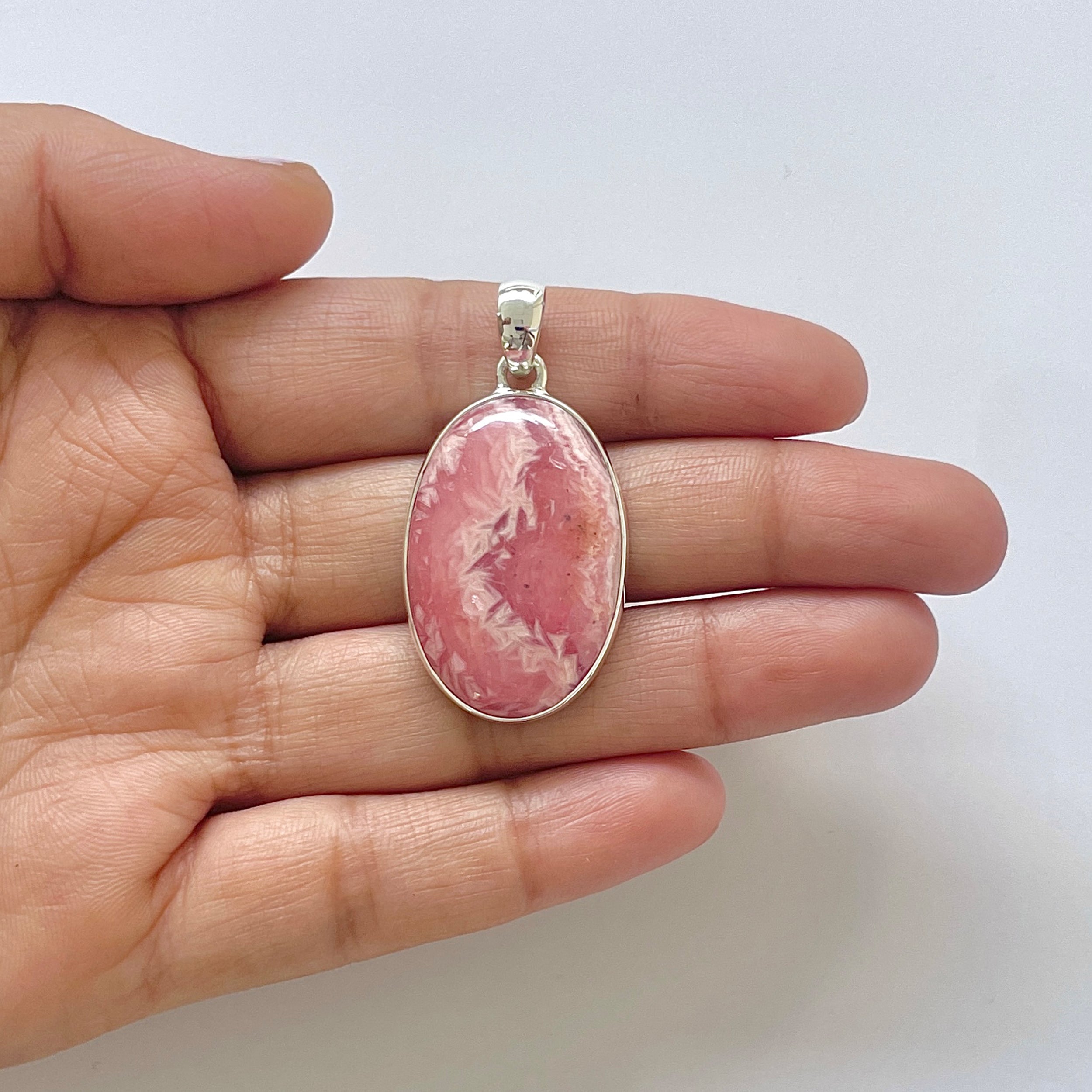 Rhodochrosite Pendant-(RDC-1-48)