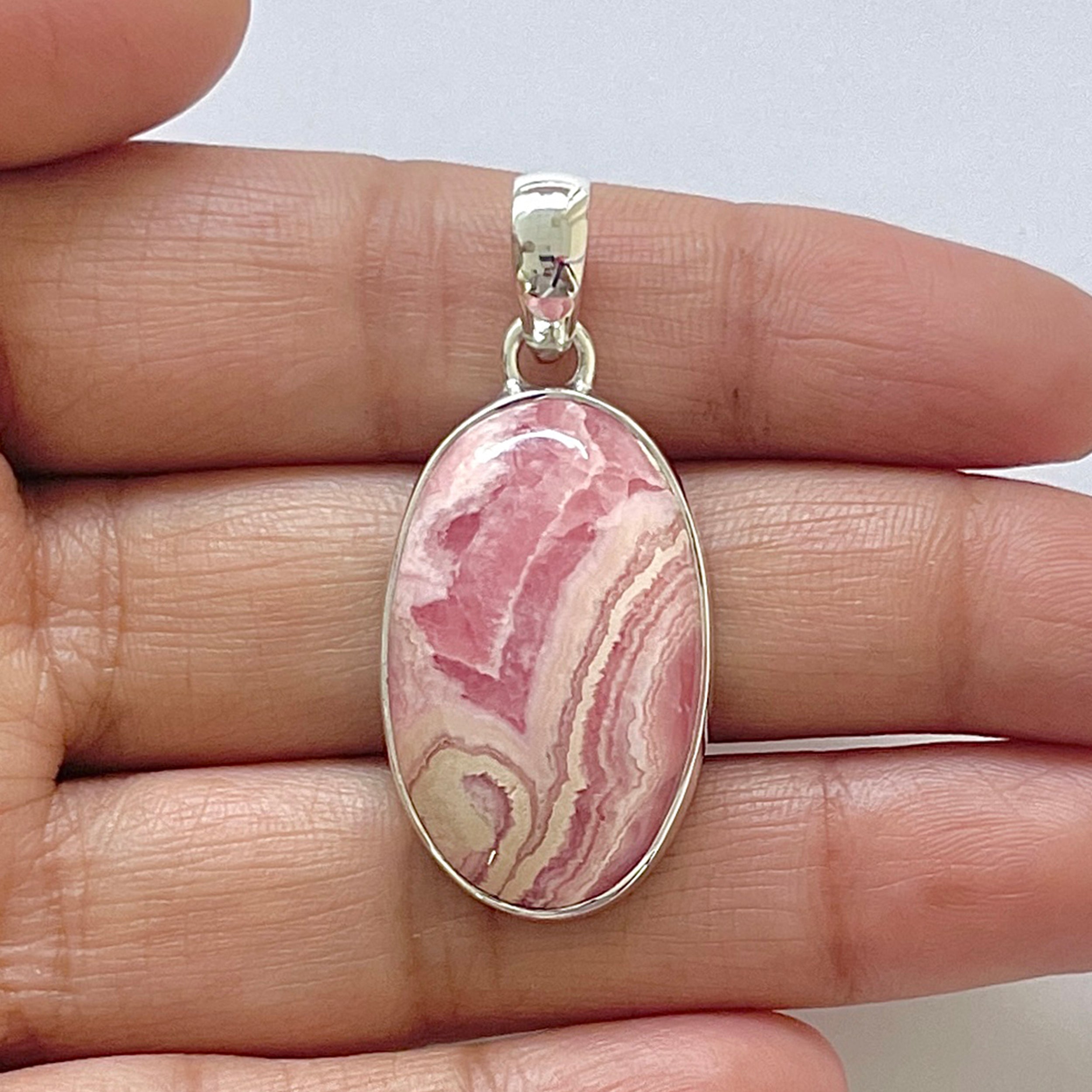 Rhodochrosite Pendant-(RDC-1-50)