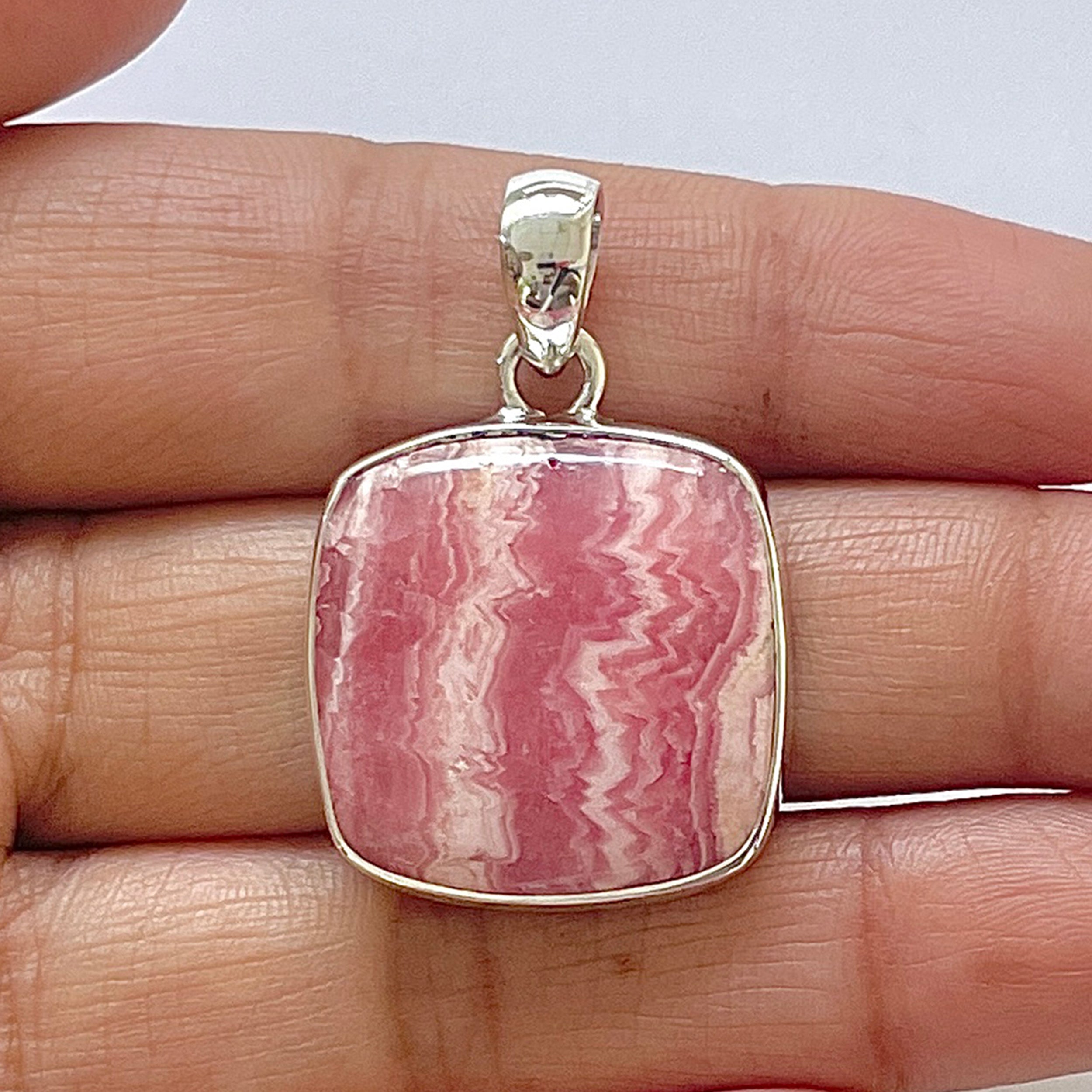 Rhodochrosite Pendant-(RDC-1-52)