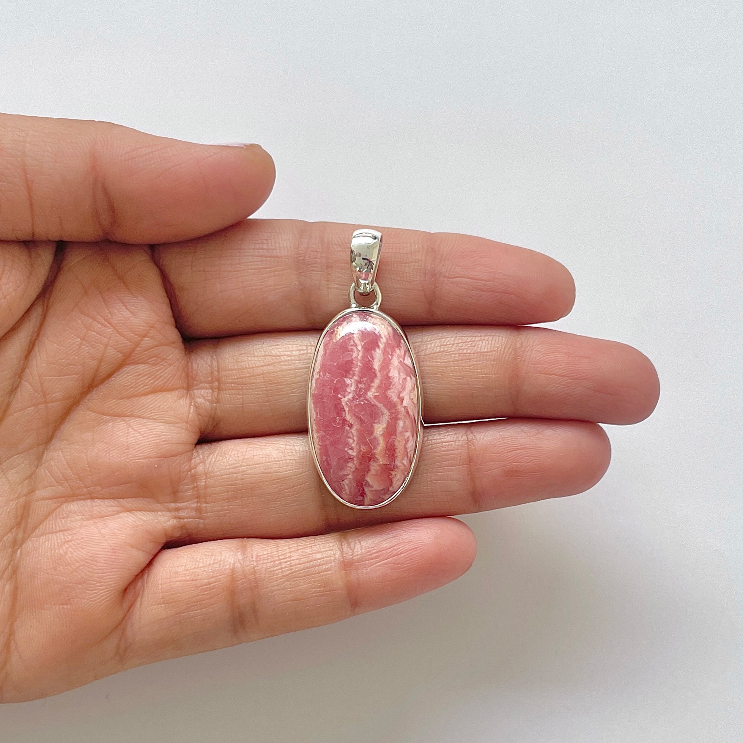 Rhodochrosite Pendant-(RDC-1-53)
