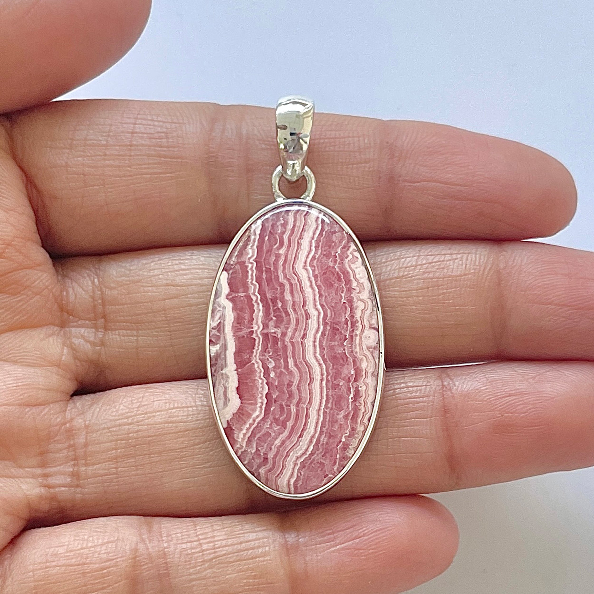 Rhodochrosite Pendant-(RDC-1-54)
