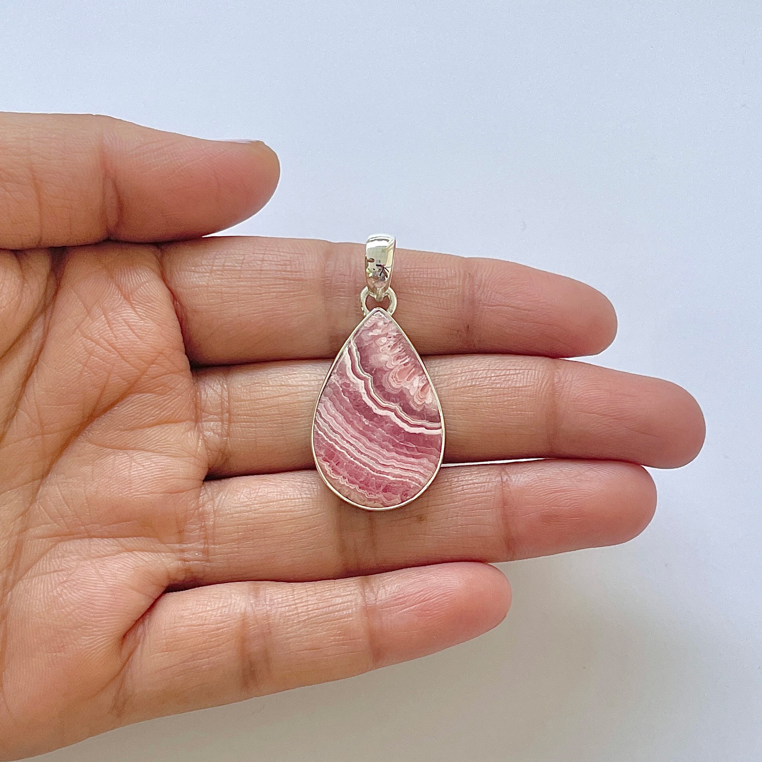 Rhodochrosite Pendant-(RDC-1-55)