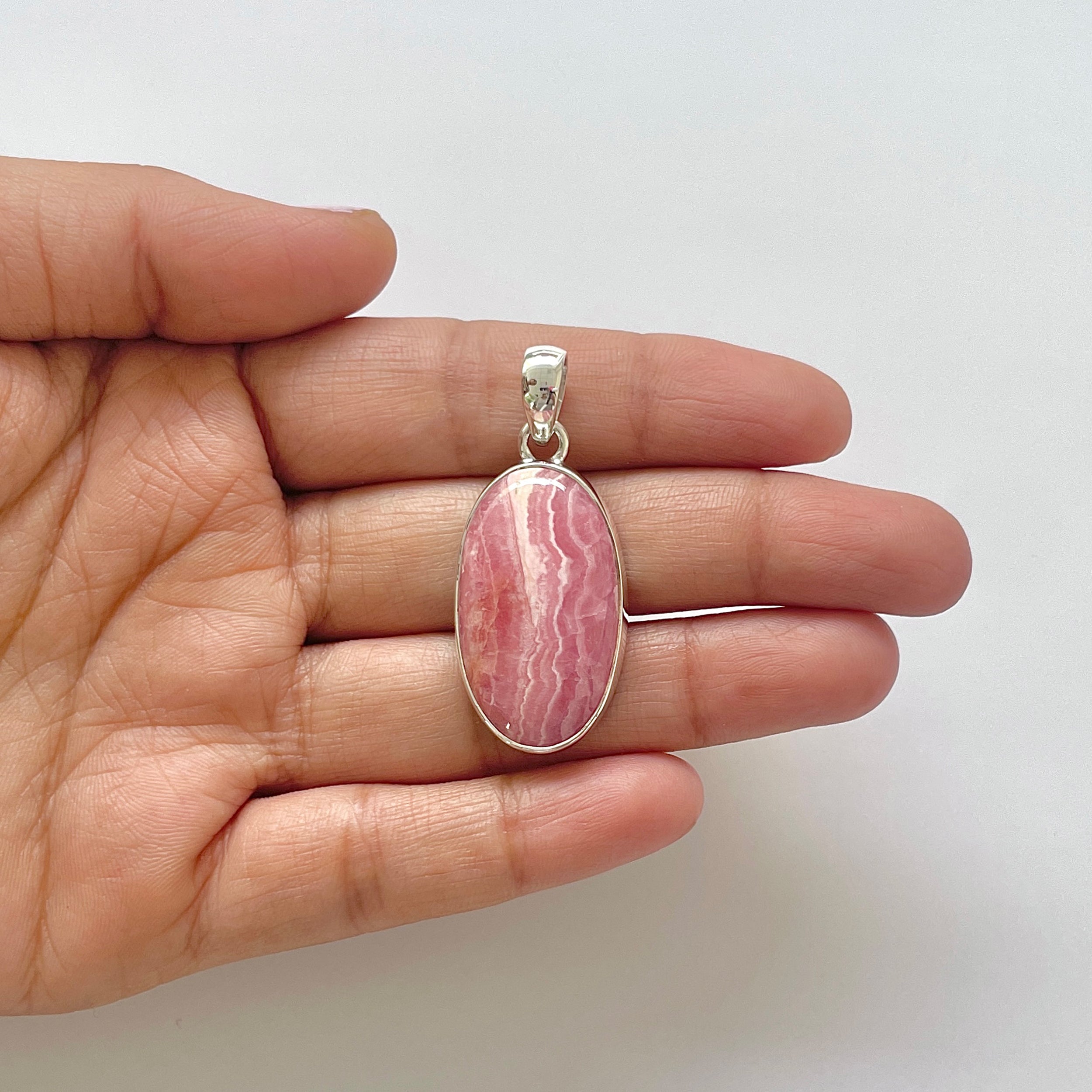 Rhodochrosite Pendant-(RDC-1-56)