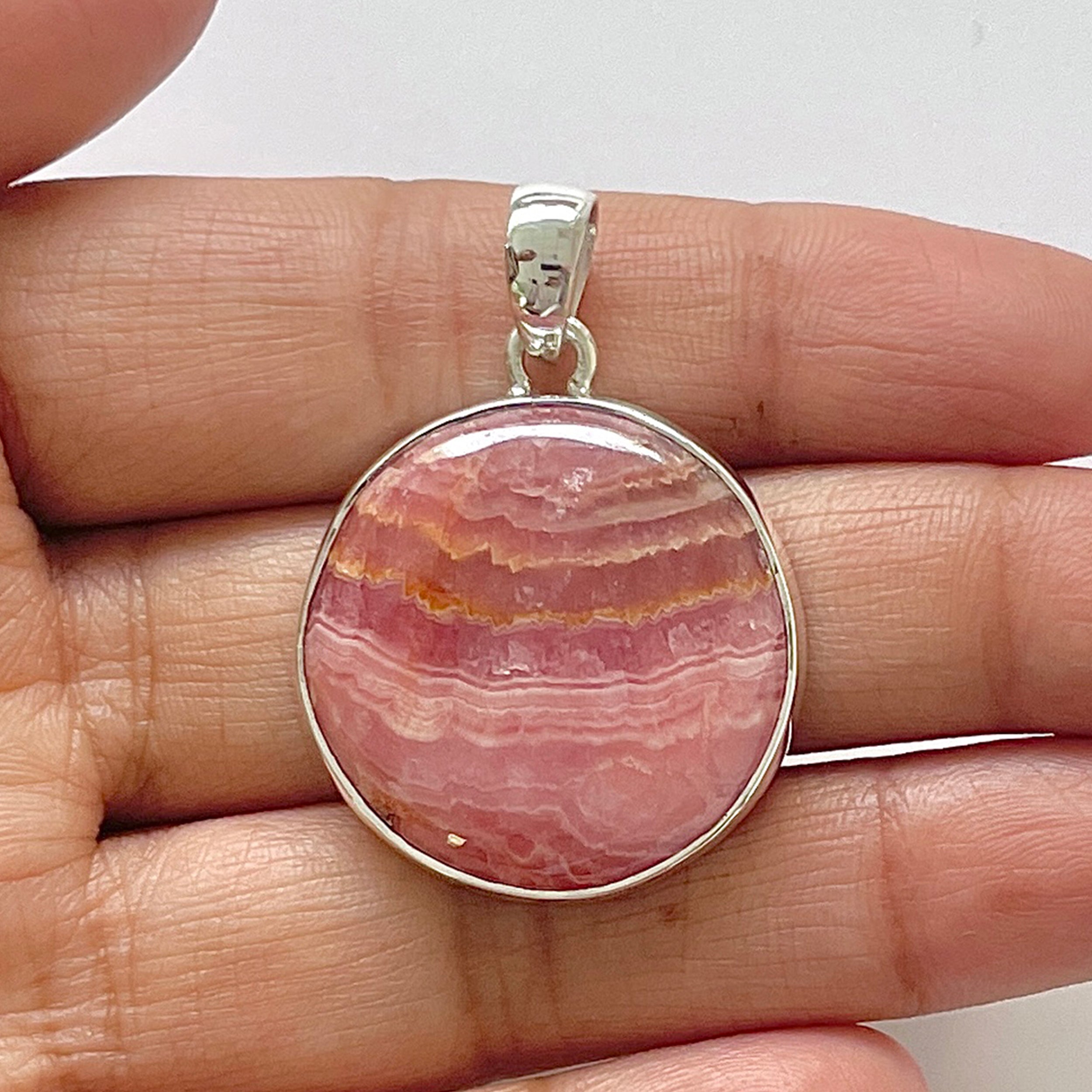 Rhodochrosite Pendant-(RDC-1-64)