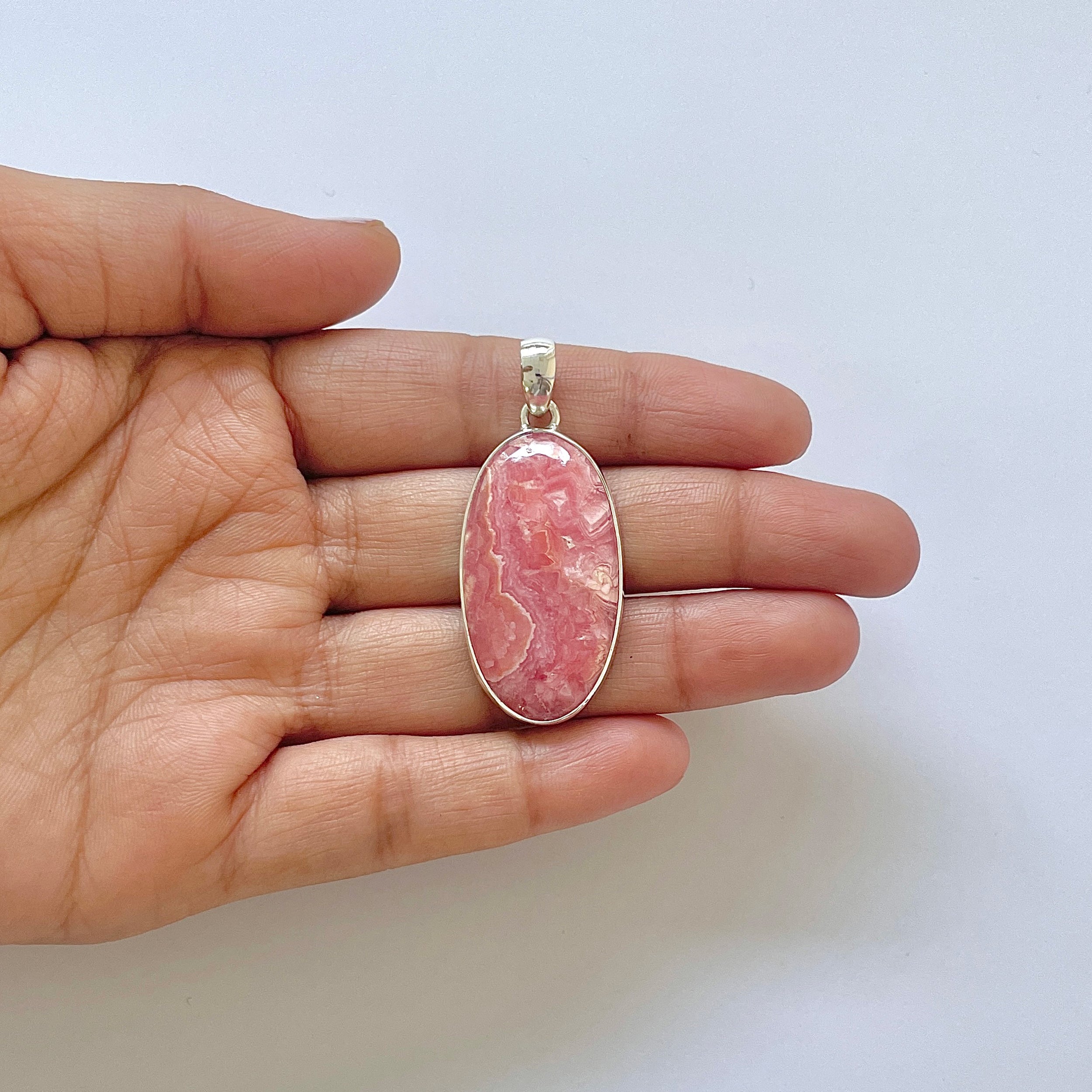 Rhodochrosite Pendant-(RDC-1-65)
