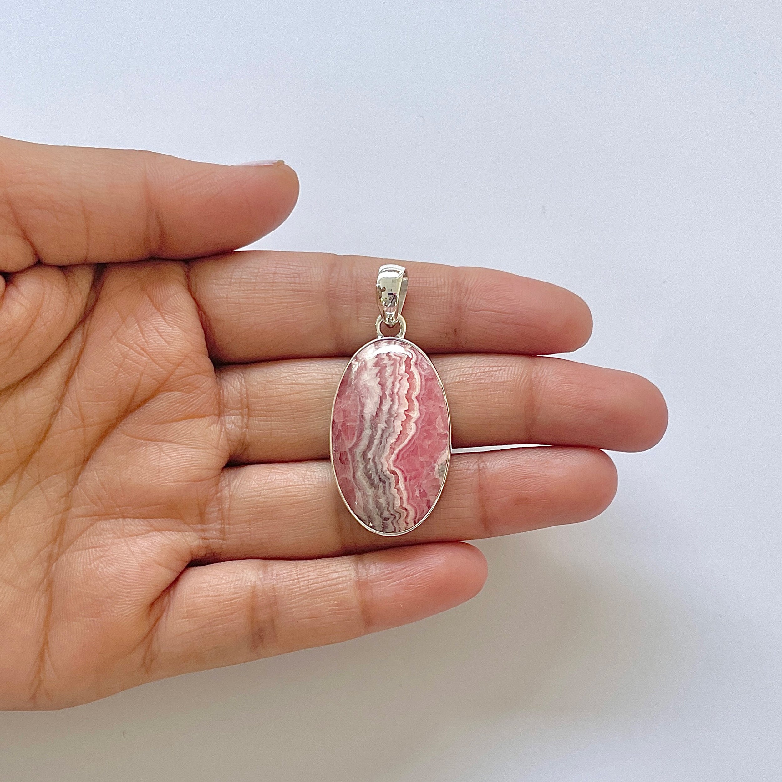 Rhodochrosite Pendant-(RDC-1-67)