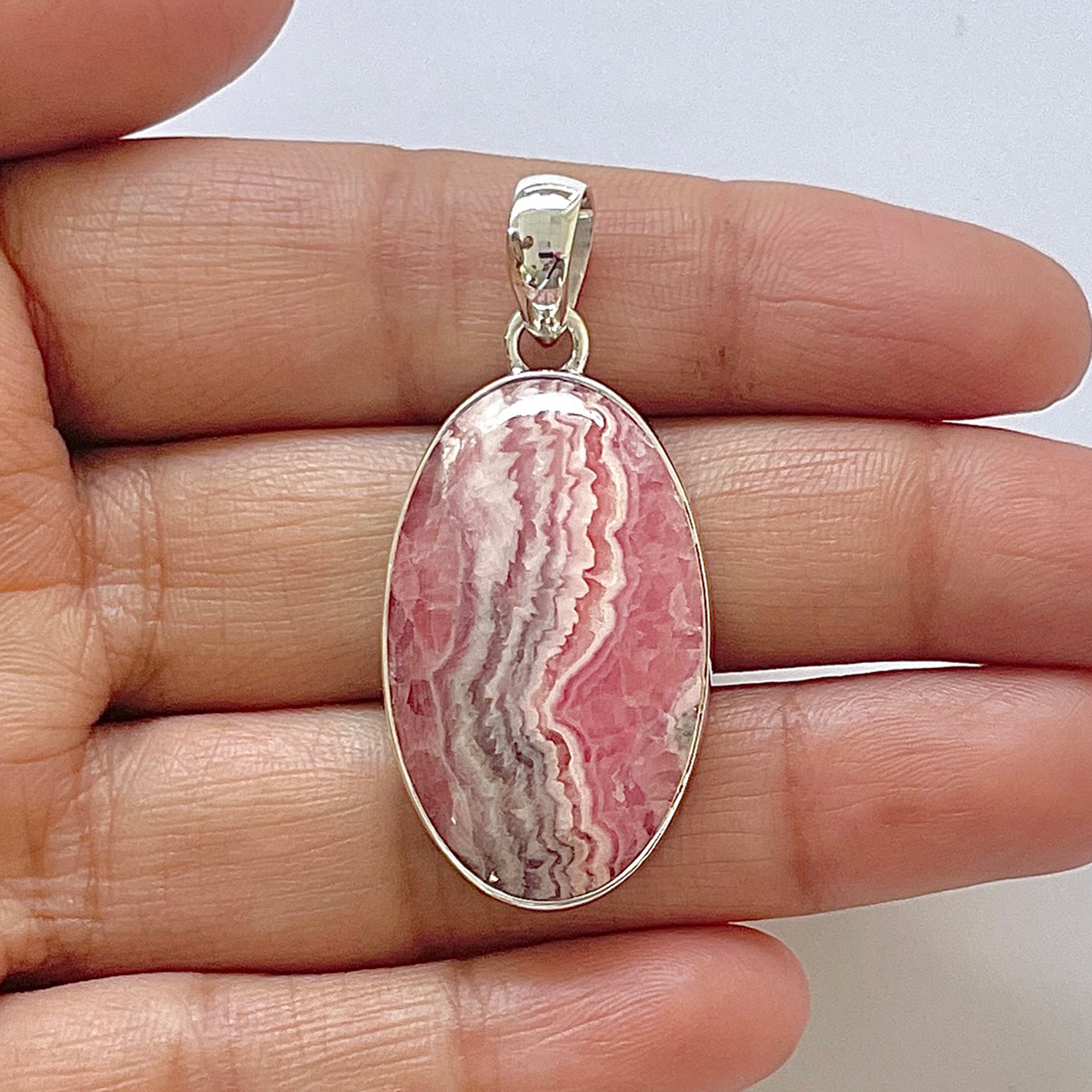 Rhodochrosite Pendant-(RDC-1-67)