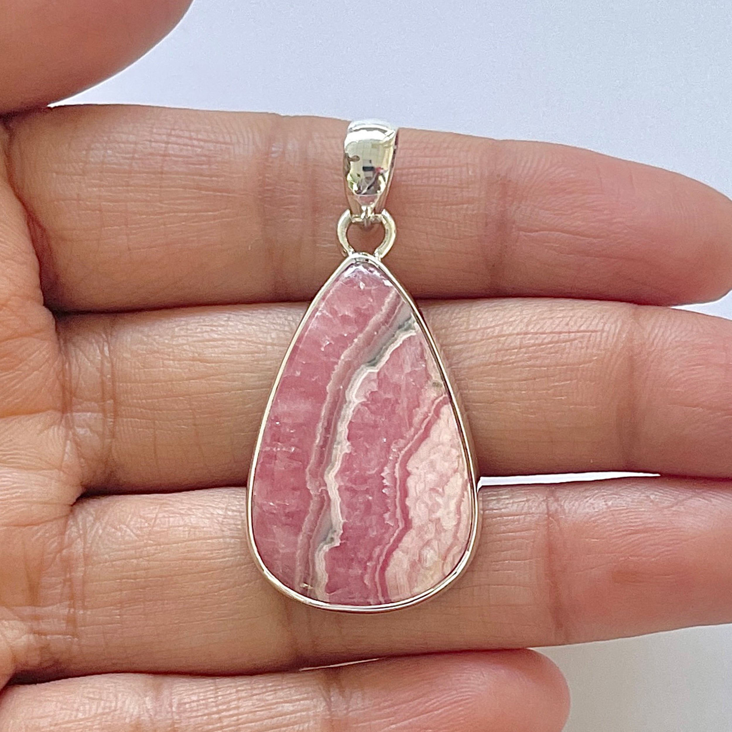 Rhodochrosite Pendant-(RDC-1-69)