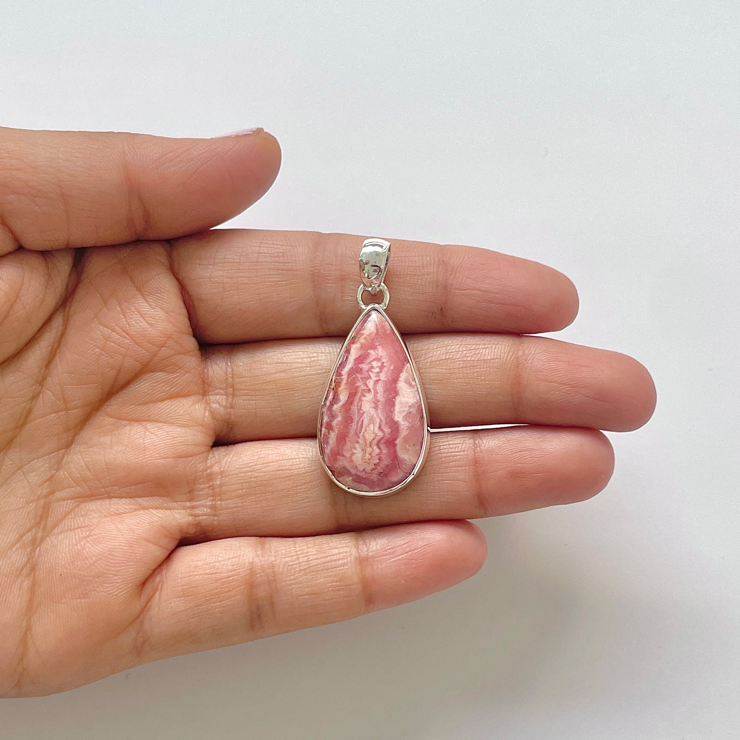Rhodochrosite Pendant-(RDC-1-72)