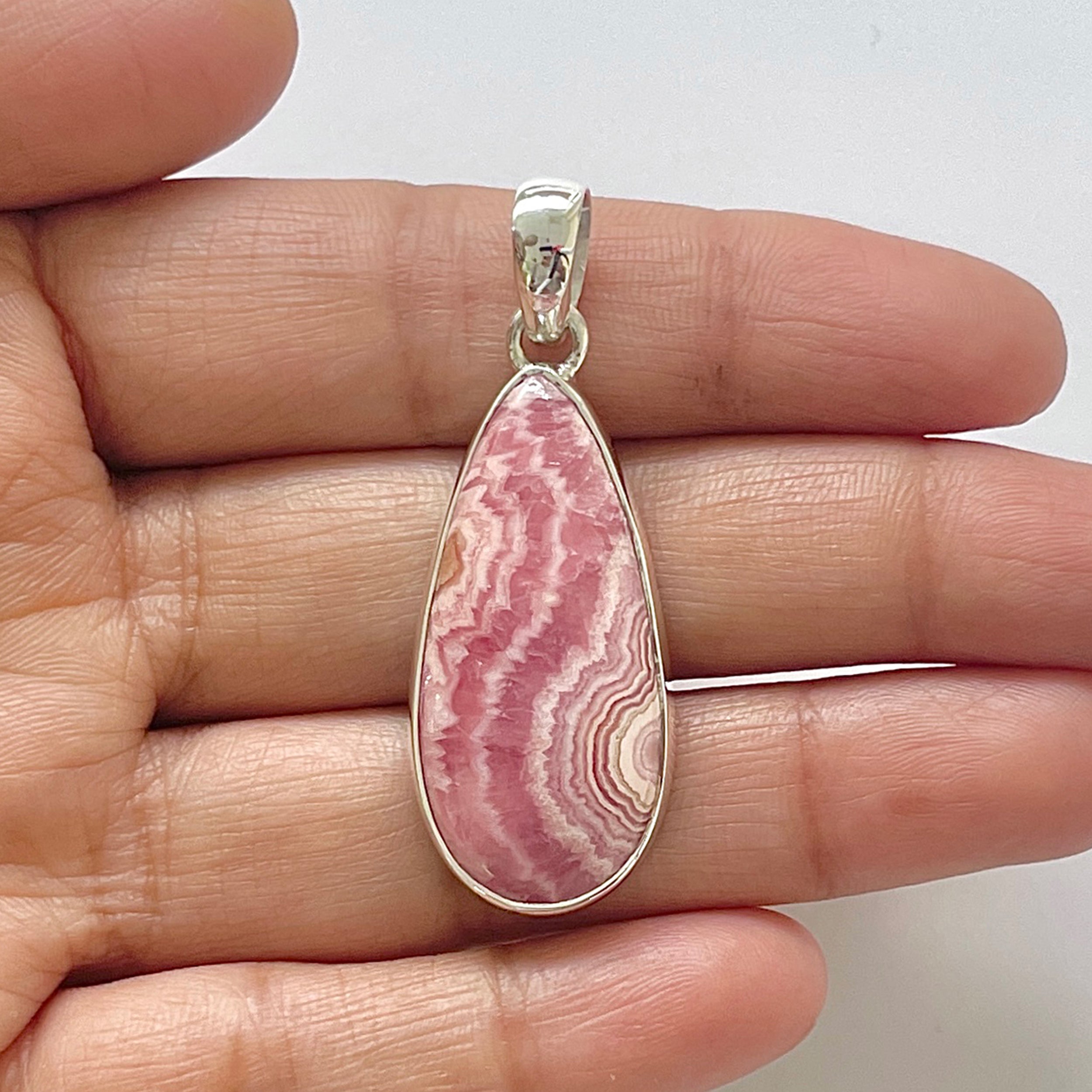 Rhodochrosite Pendant-(RDC-1-76)