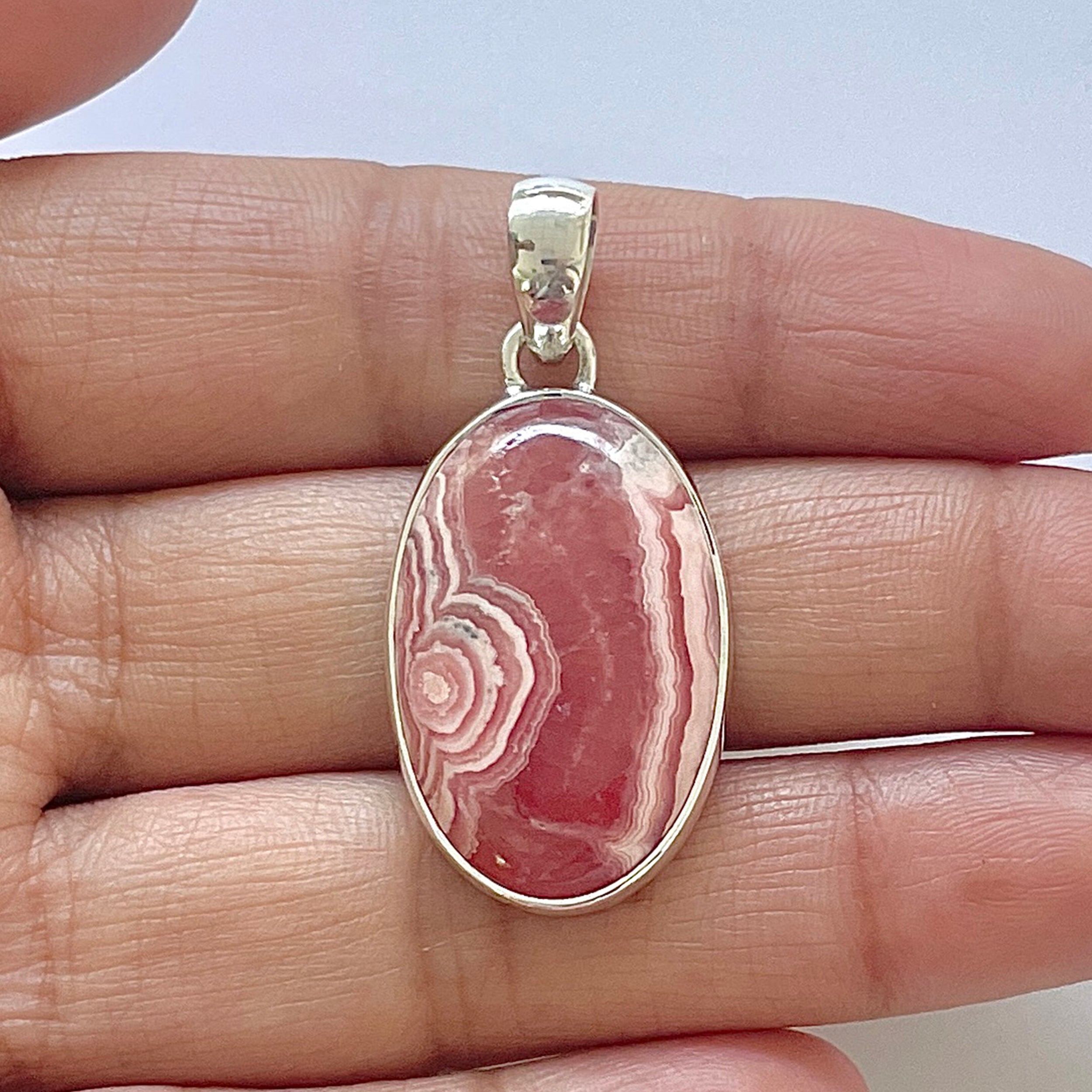 Rhodochrosite Pendant-(RDC-1-77)