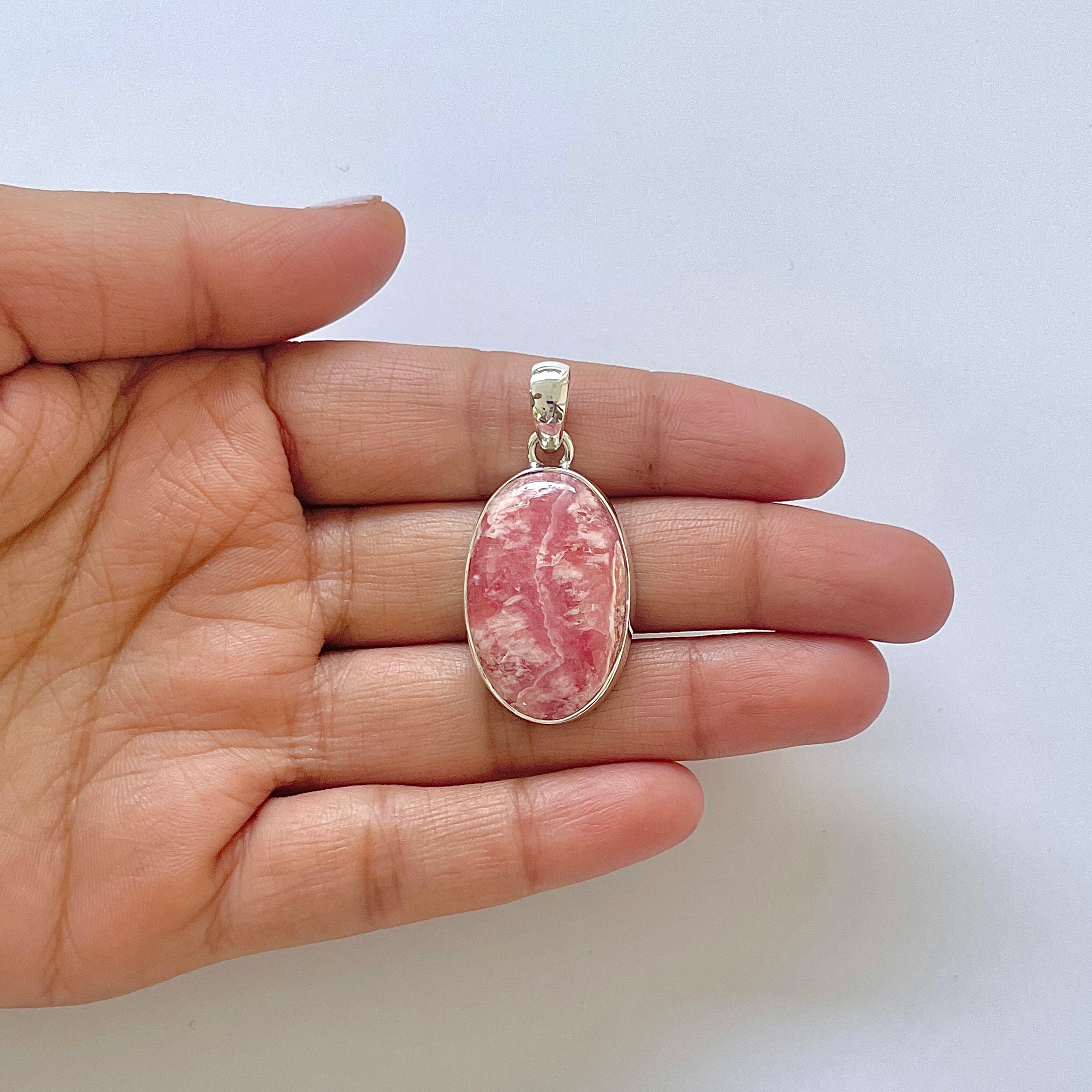 Rhodochrosite Pendant-(RDC-1-78)