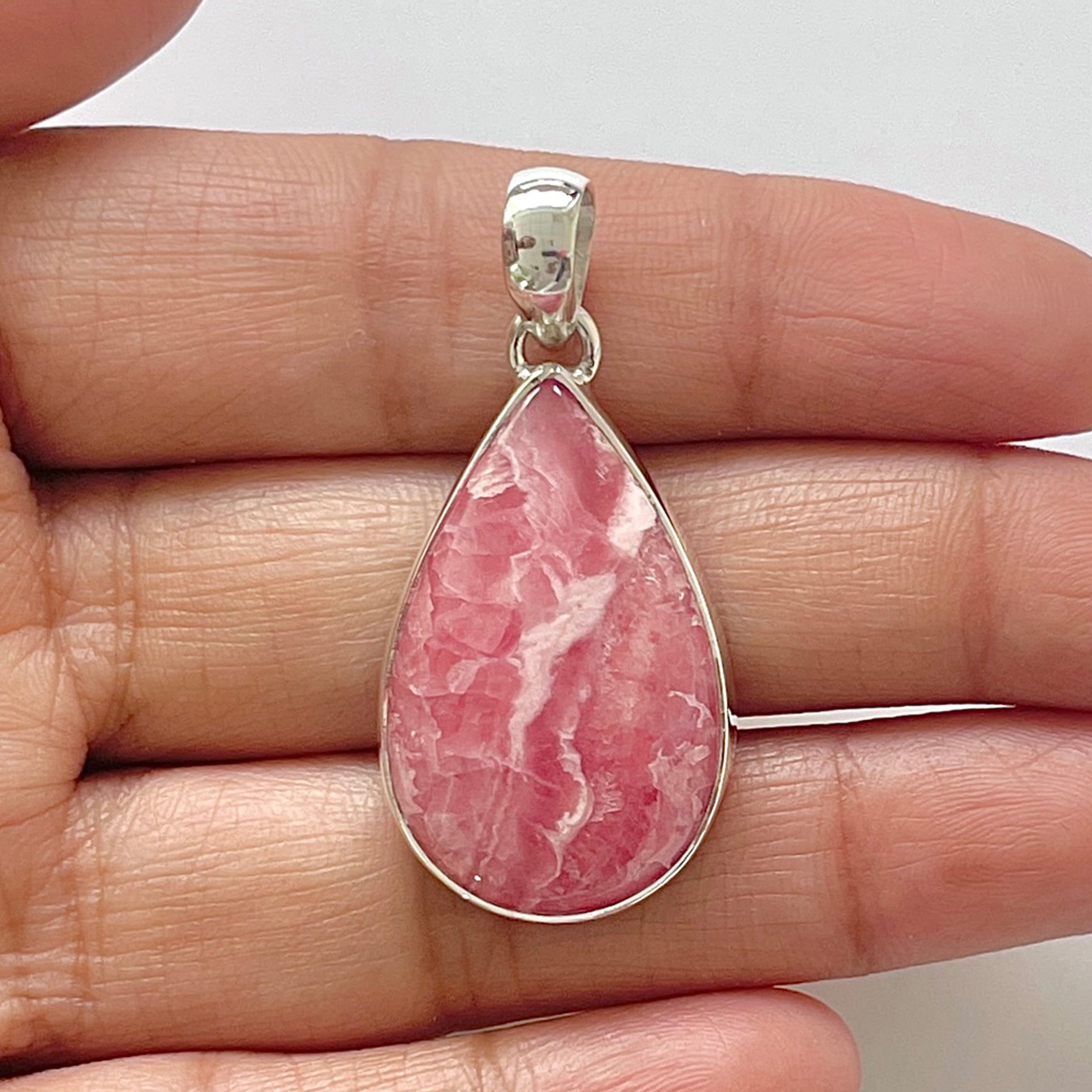 Rhodochrosite Pendant-(RDC-1-79)