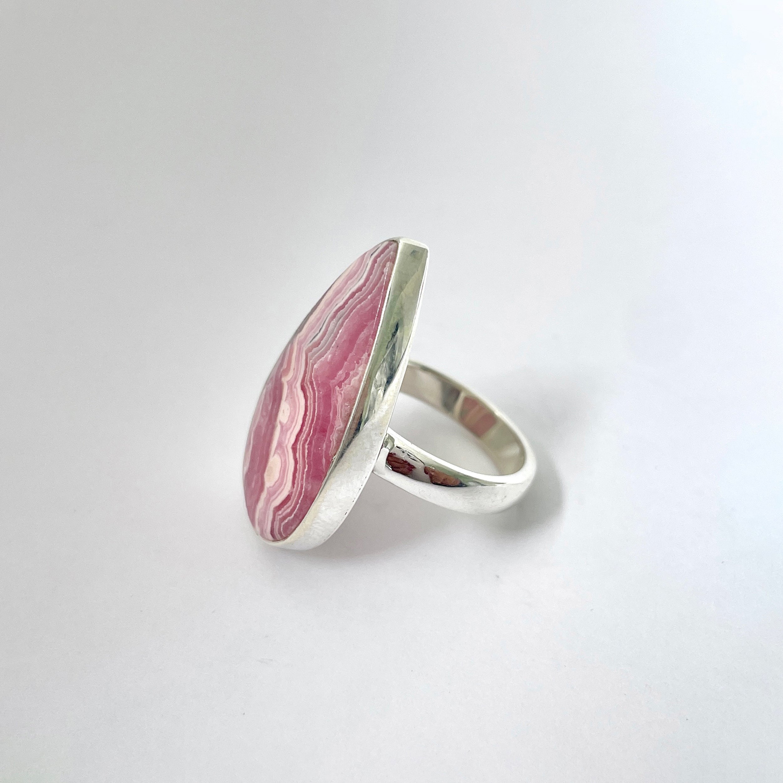 Rhodochrosite Ring-(RDC-2-10)
