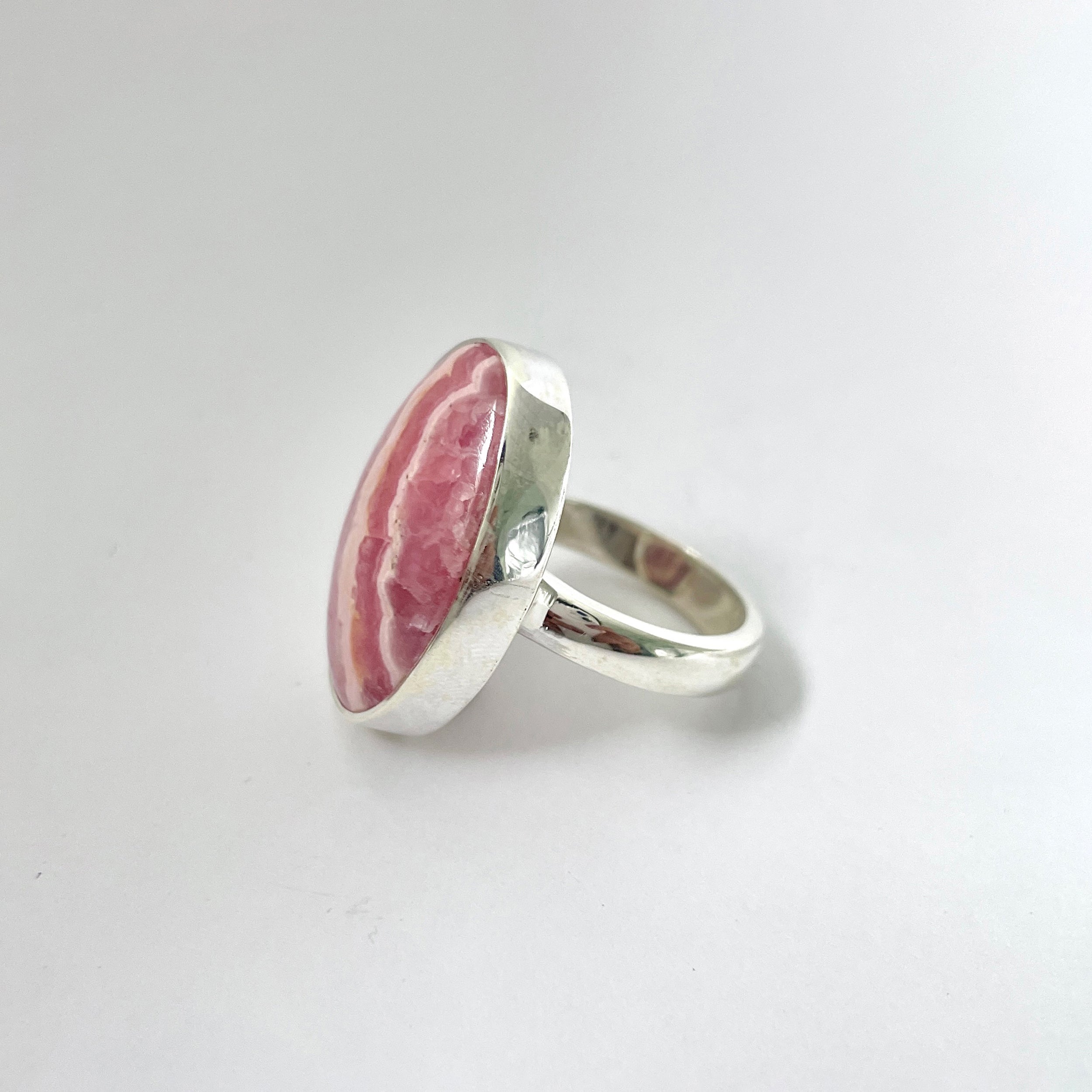Rhodochrosite Ring-(RDC-2-11)