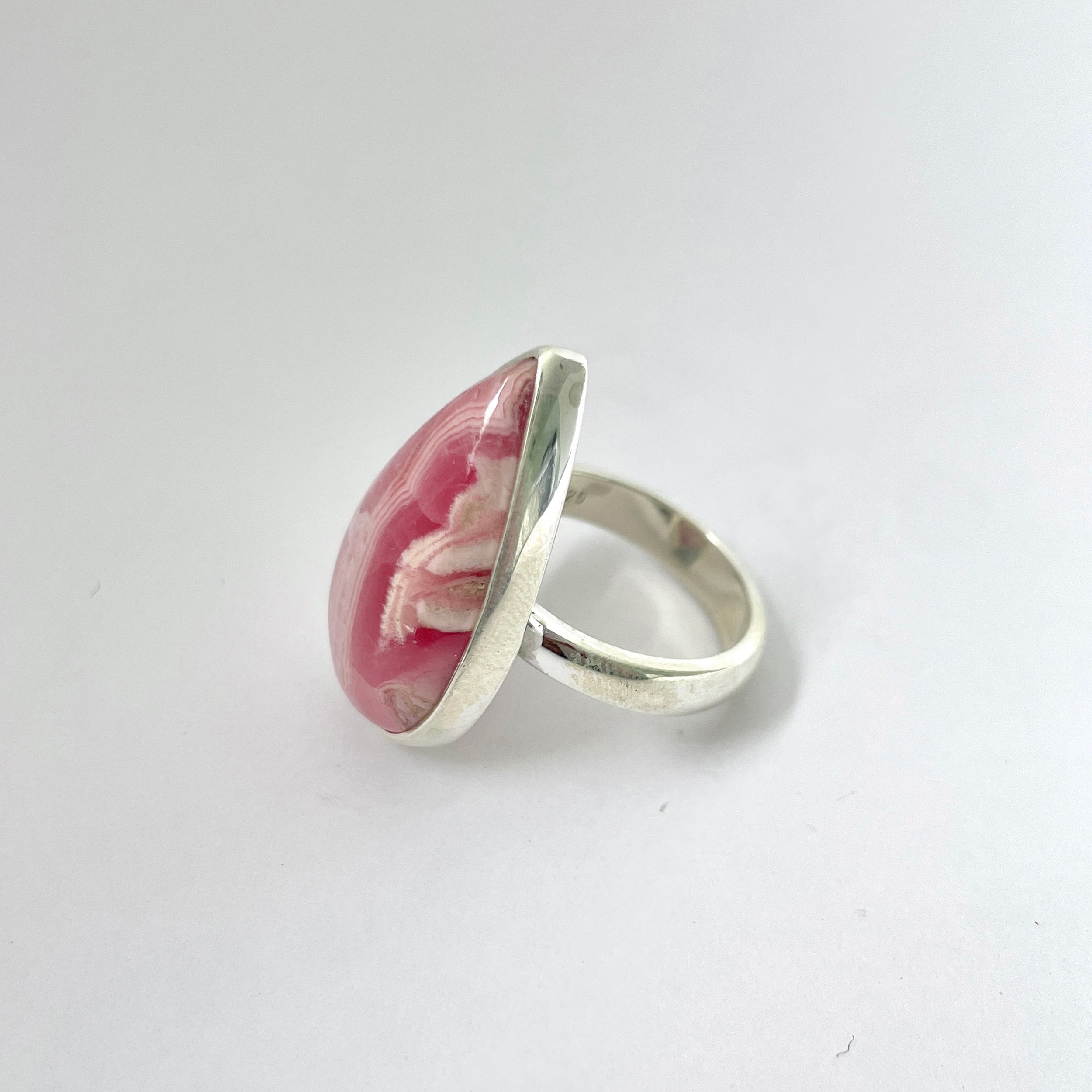 Rhodochrosite Ring-(RDC-2-14)
