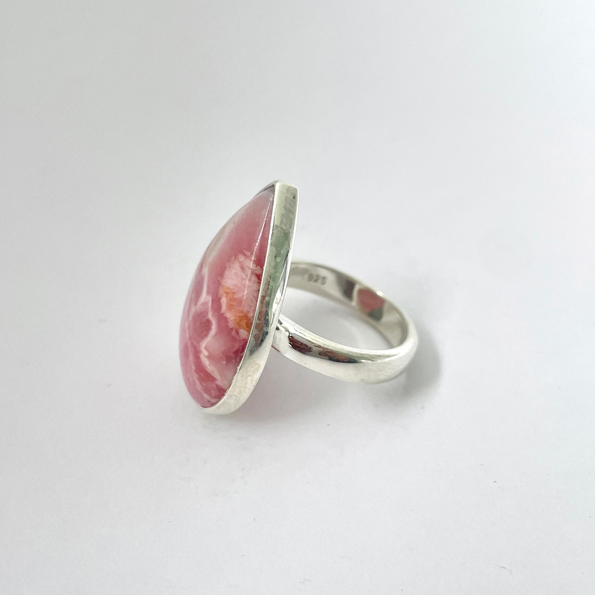 Rhodochrosite Ring-(RDC-2-18)
