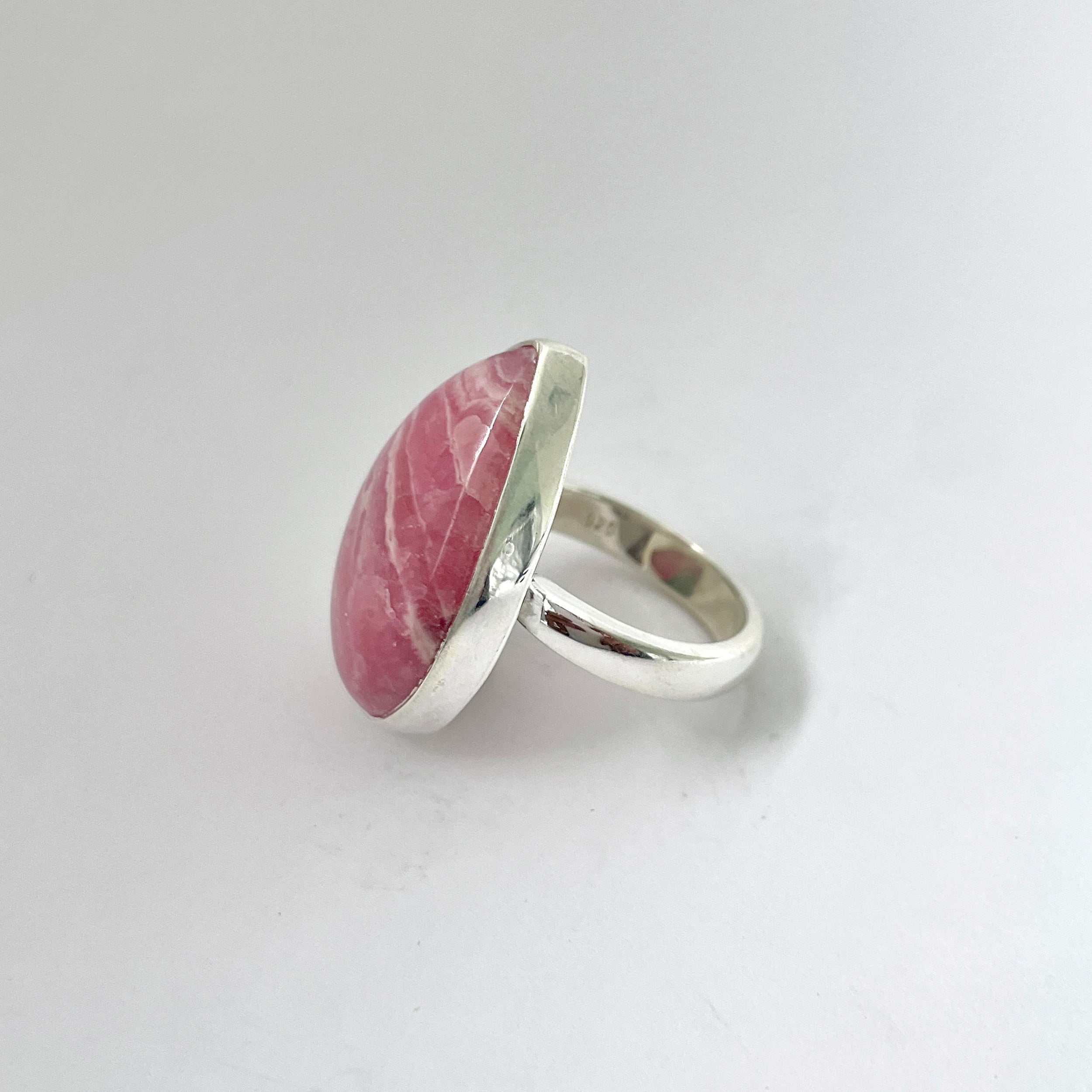 Rhodochrosite Ring-(RDC-2-2)