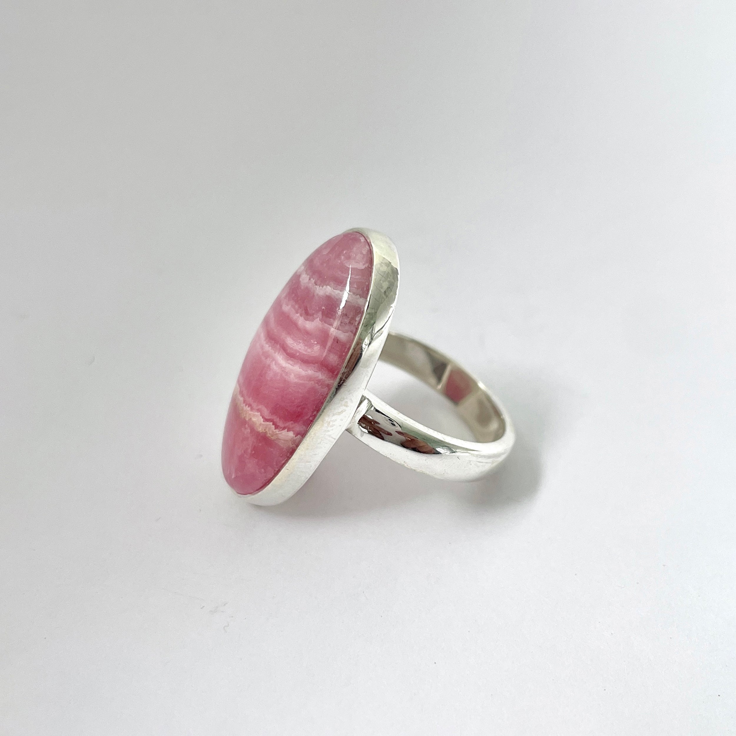 Rhodochrosite Ring-(RDC-2-21)