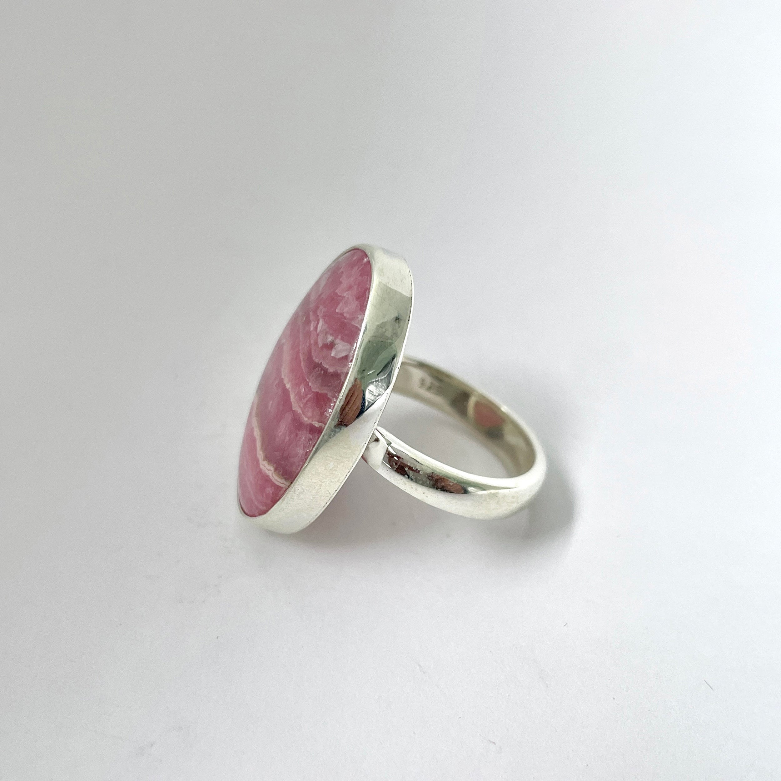 Rhodochrosite Ring-(RDC-2-23)