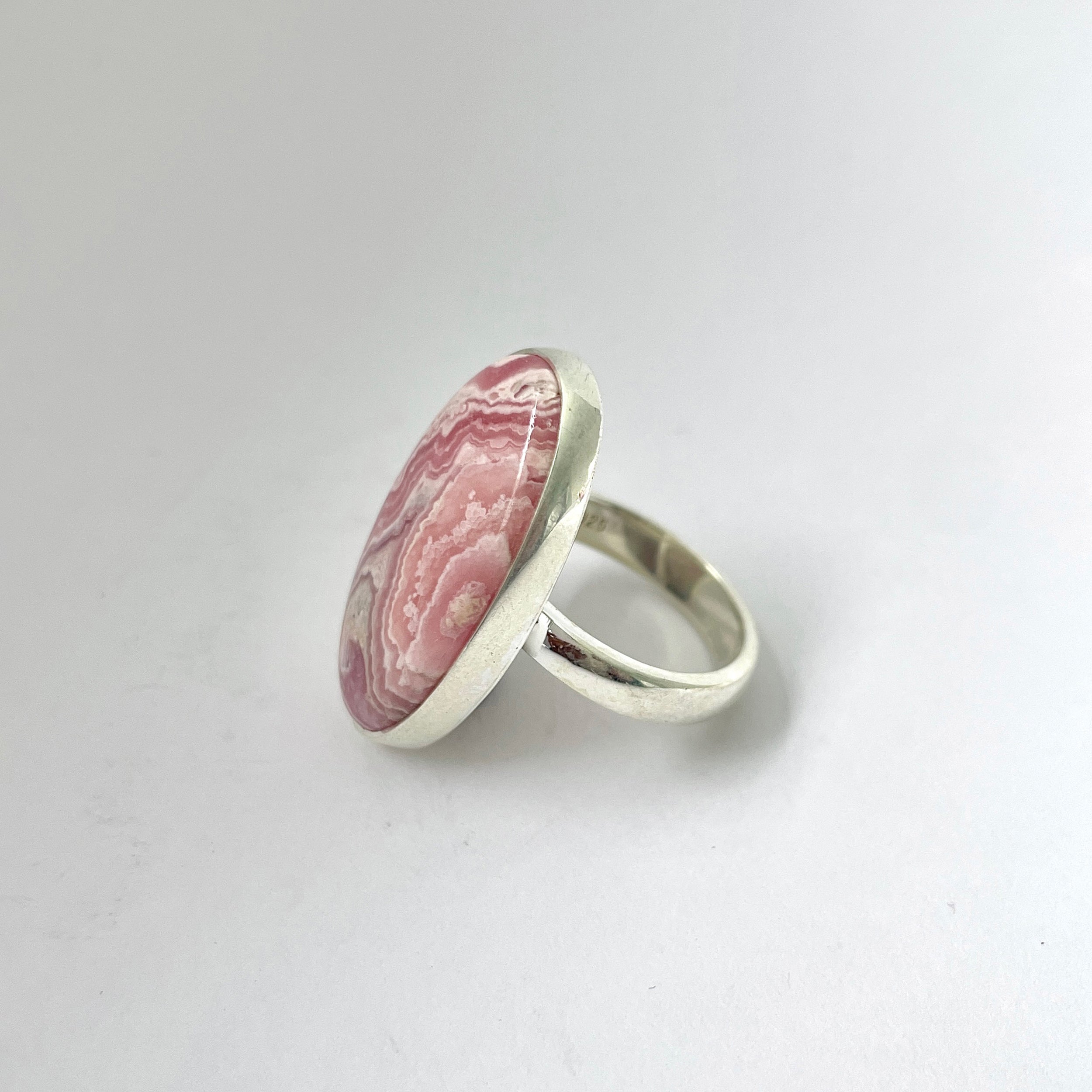 Rhodochrosite Ring-(RDC-2-4)