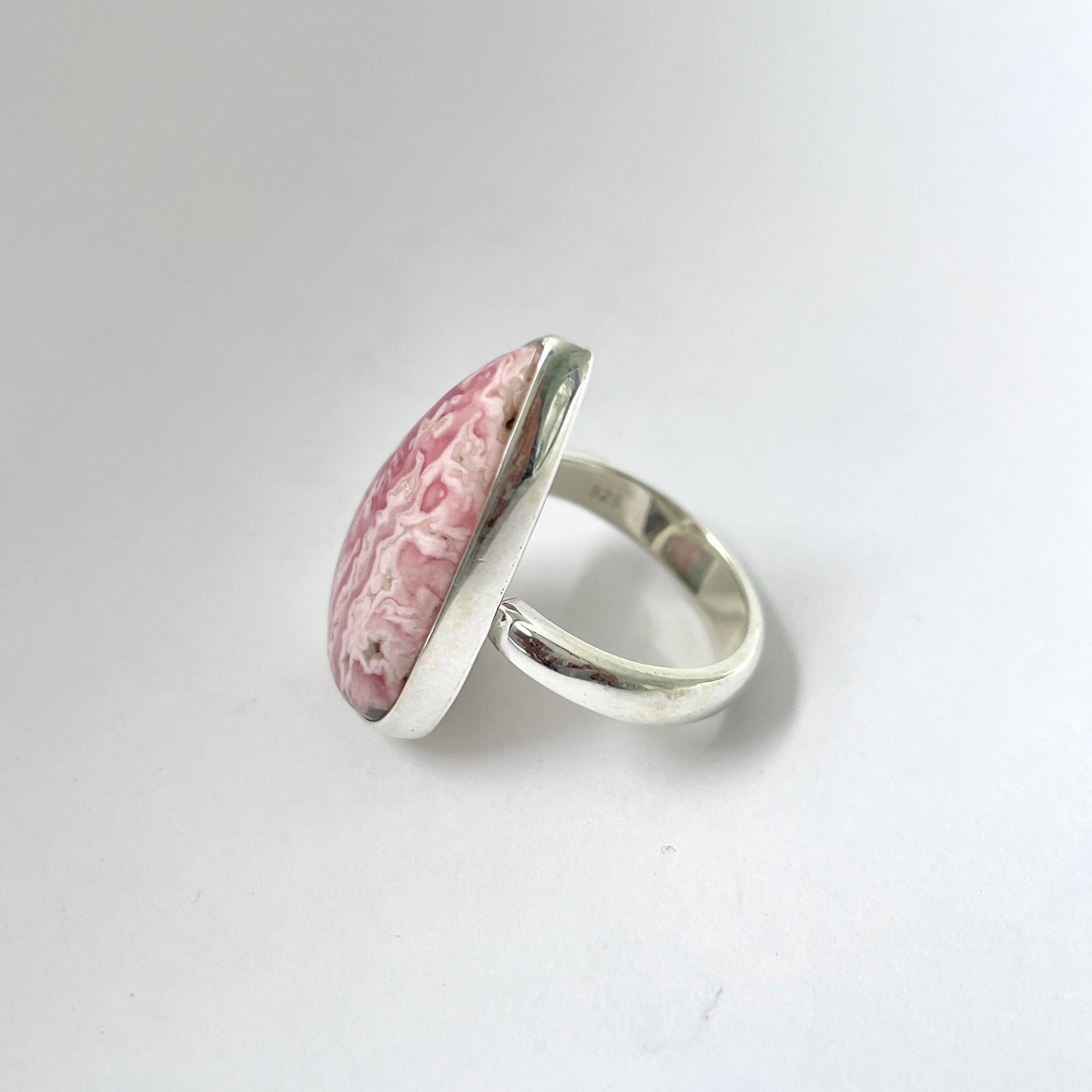 Rhodochrosite Ring-(RDC-2-42)