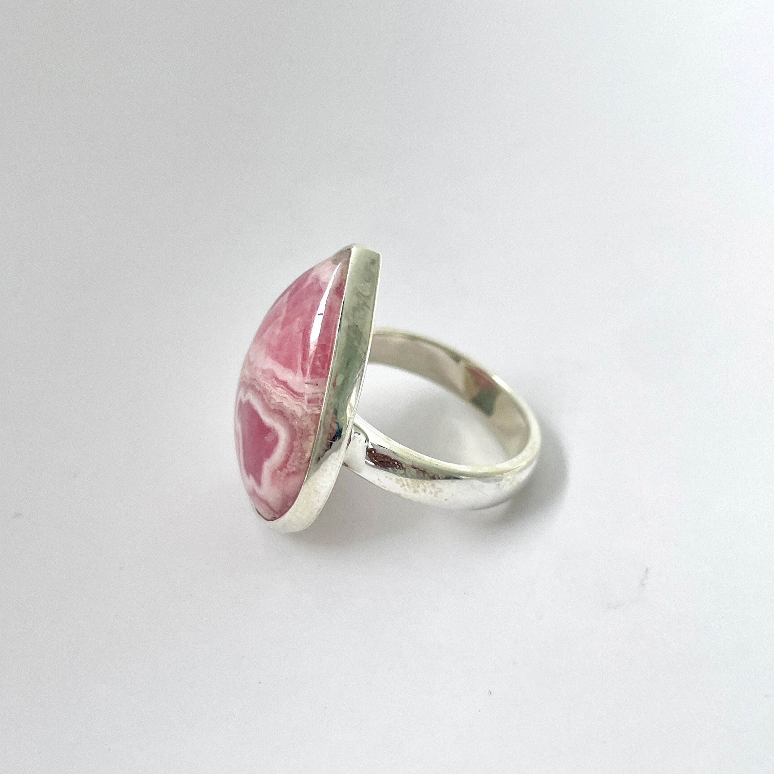 Rhodochrosite Ring-(RDC-2-5)