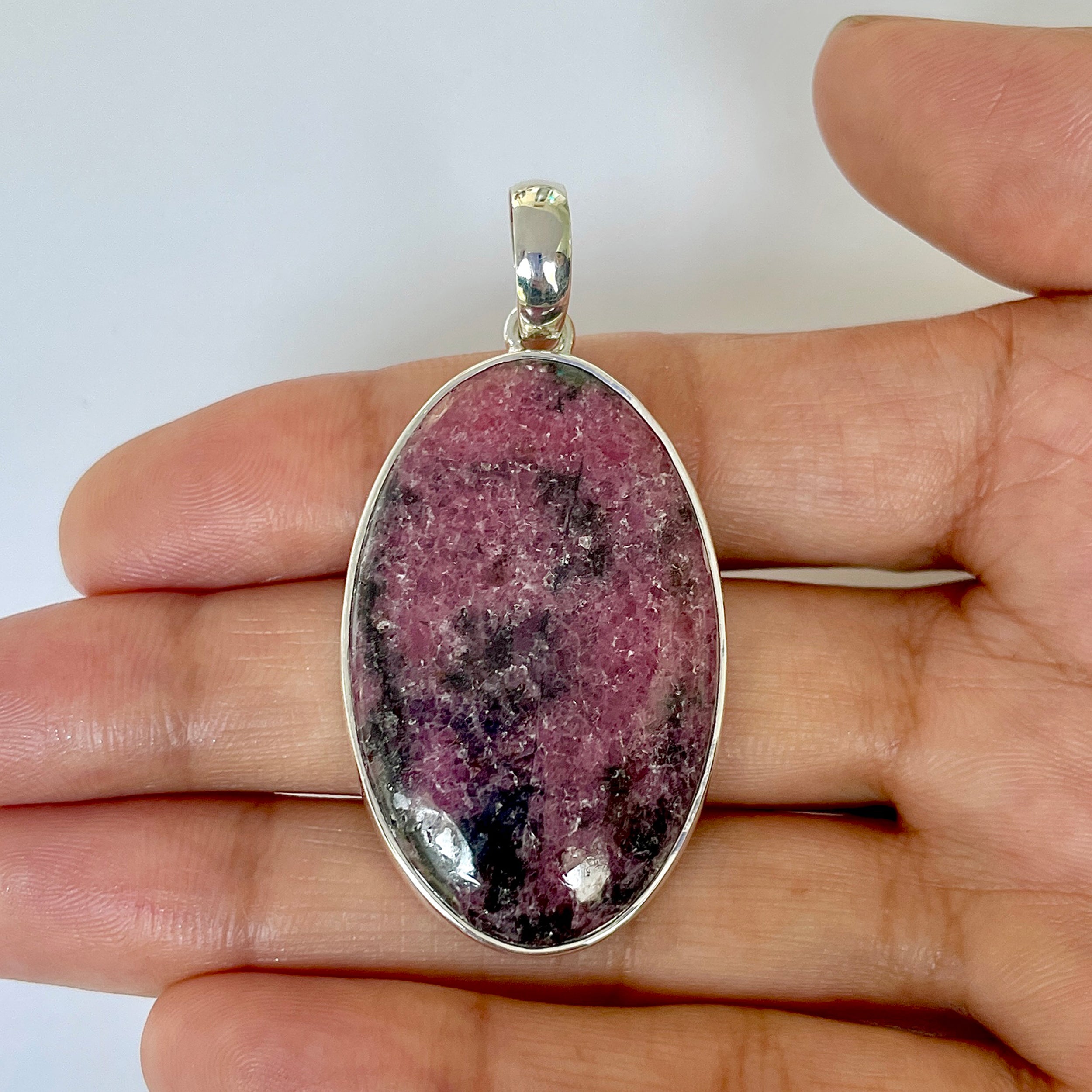 Rhodonite Pendant-(RDN-1-12)