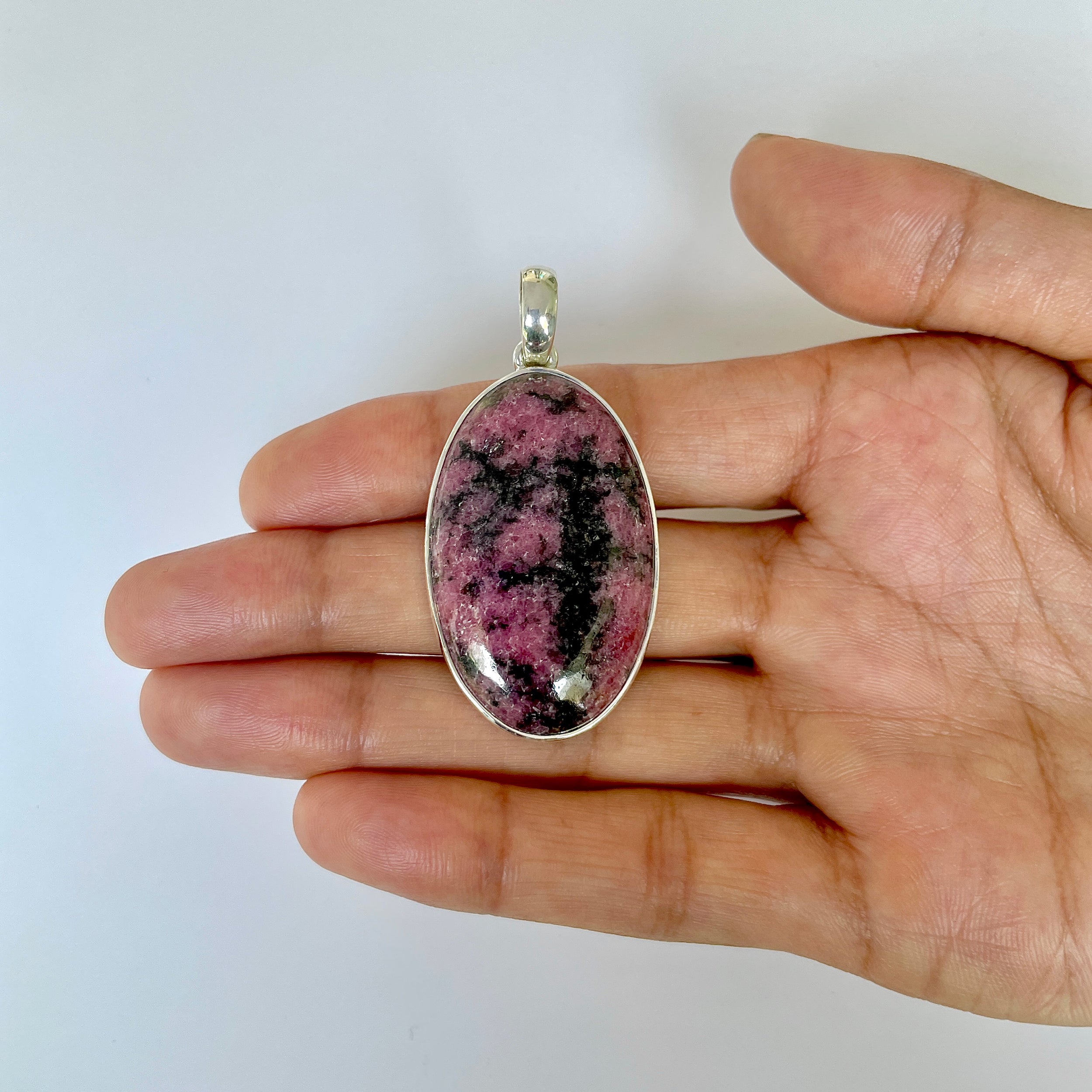 Rhodonite Pendant-(RDN-1-14)